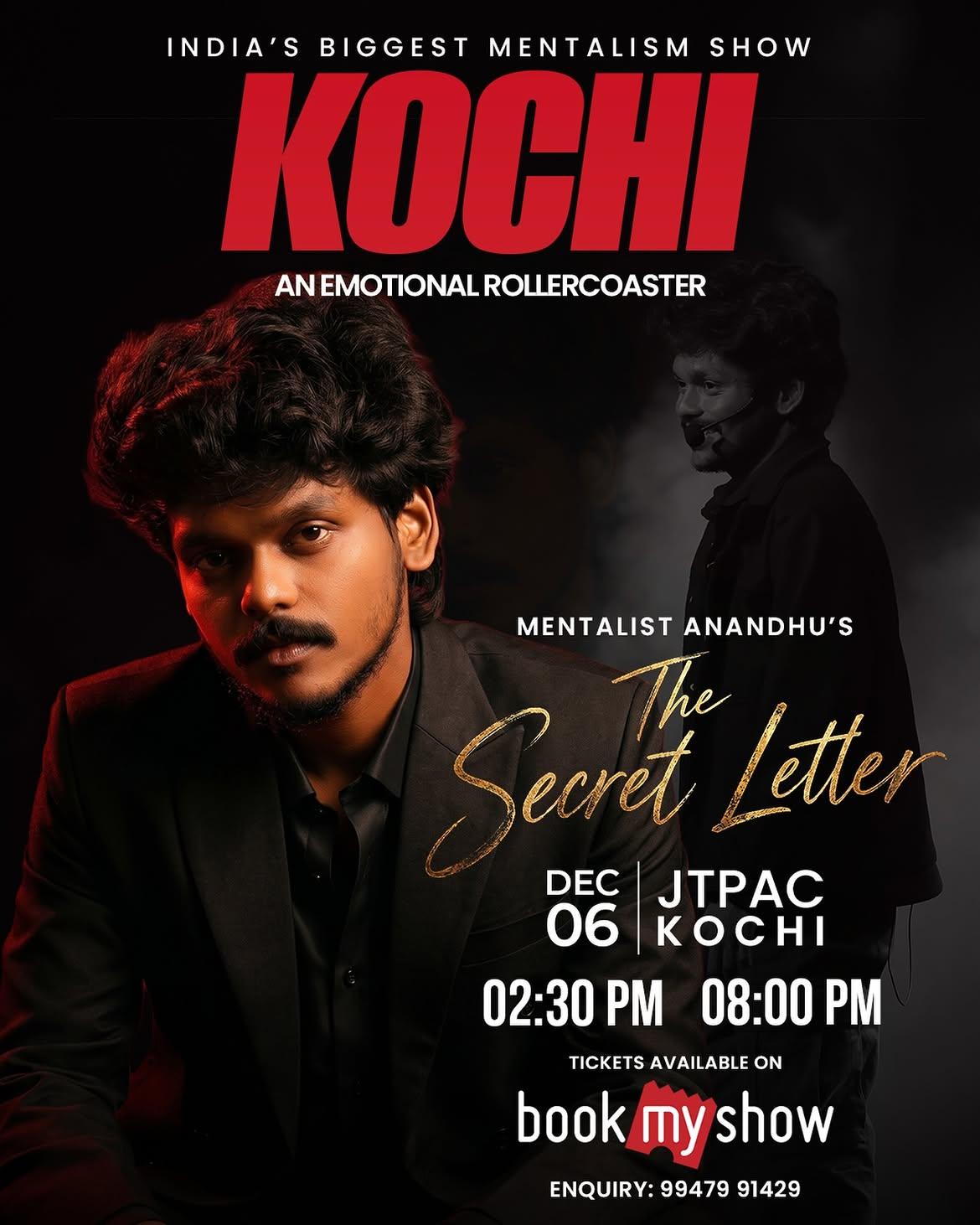 The Secret Letter by Mentalist Anandhu - Community in Kochi