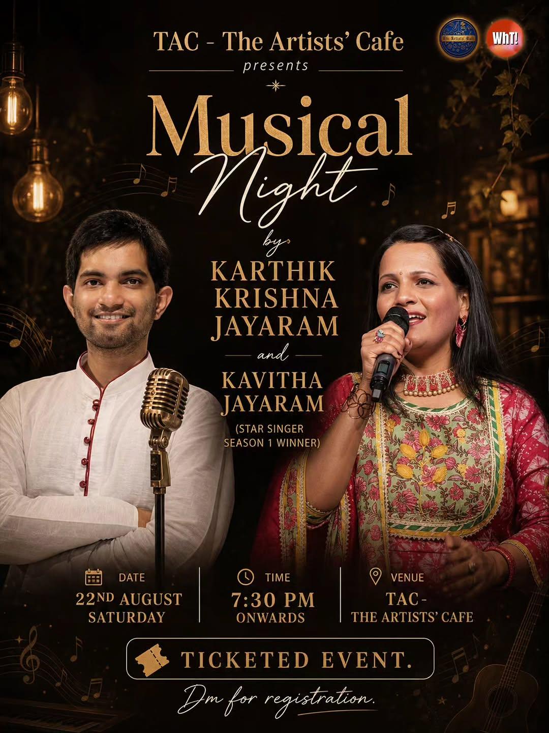 Musical Night ft. Karthik & Kavitha Jayaram
