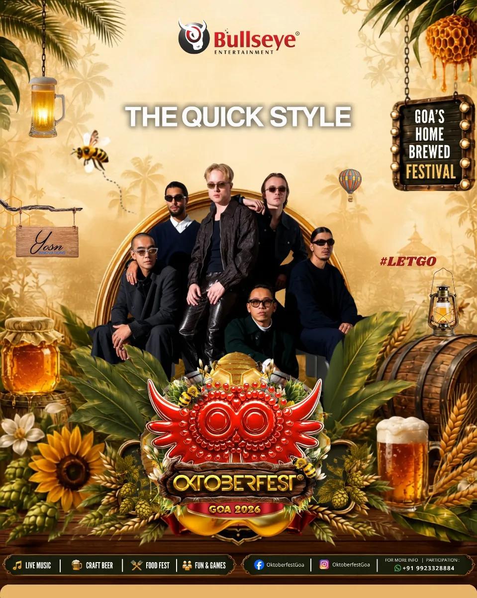 Oktoberfest Goa 2026 ft. QUICK STYLE - Music in Goa