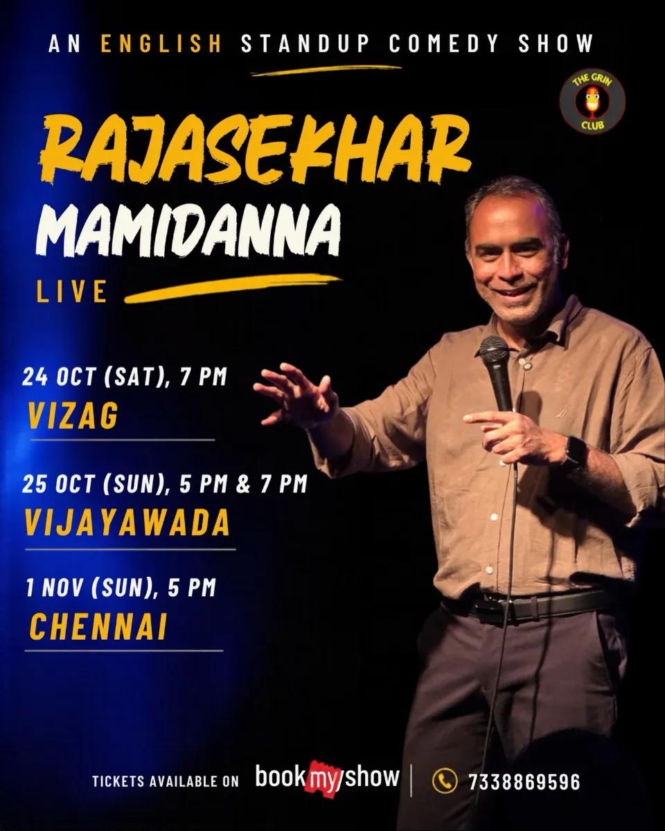 Rajasekhar Mamidanna Live in Vijayawada