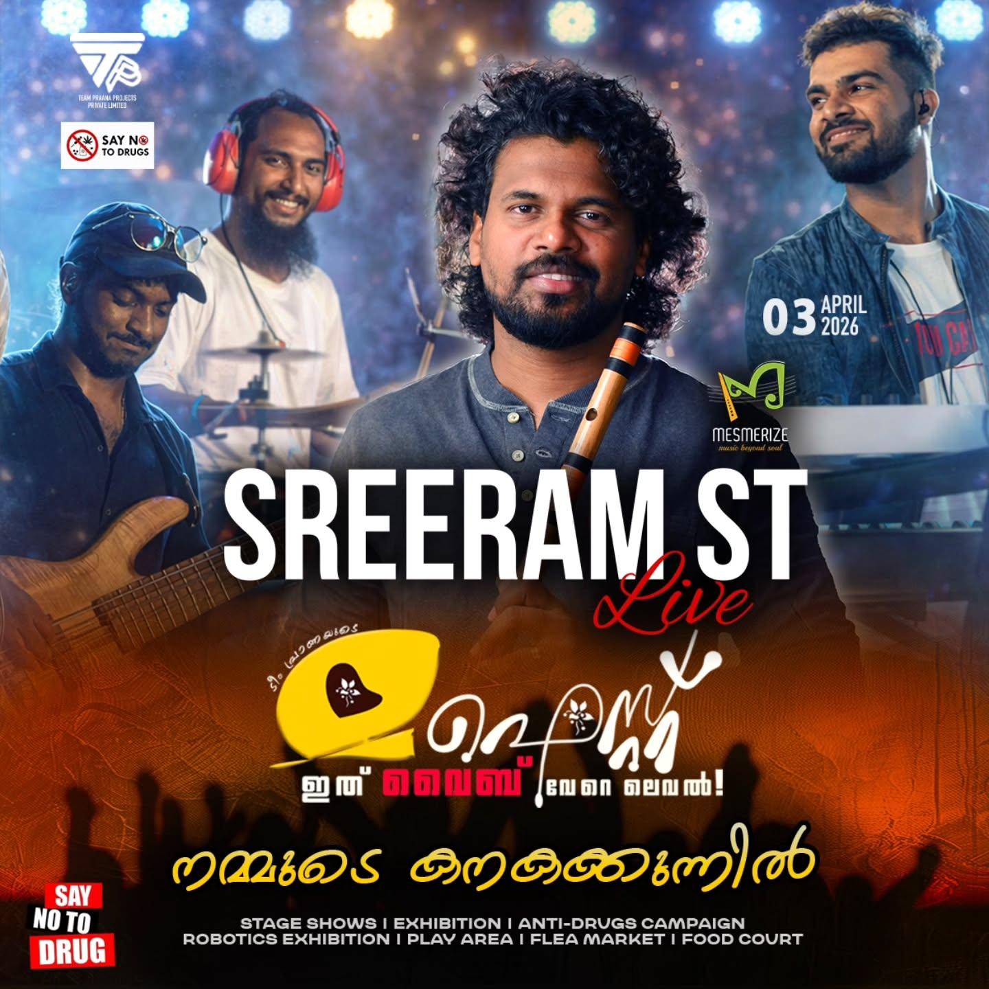 Sreeram ST & Team Live at Maa Fest - Music in Trivandrum
