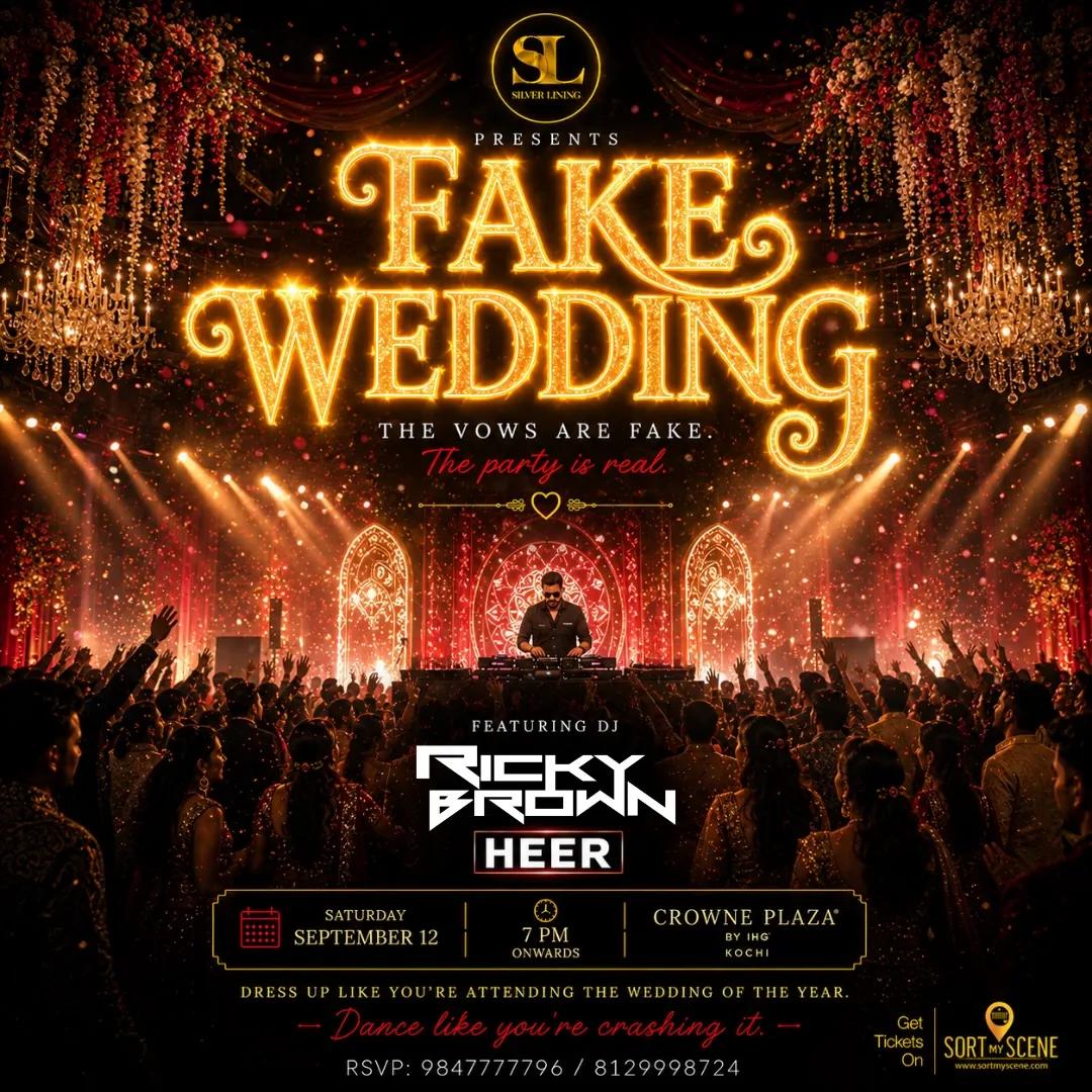 Fake Wedding ft. DJ Ricky Brown & Heer - Music in Kochi