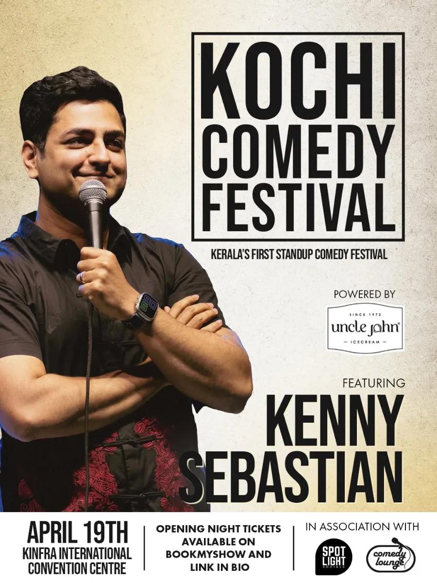 Kenny Sebastian Stand-up Comedy Show at Kochi Comedy Festival