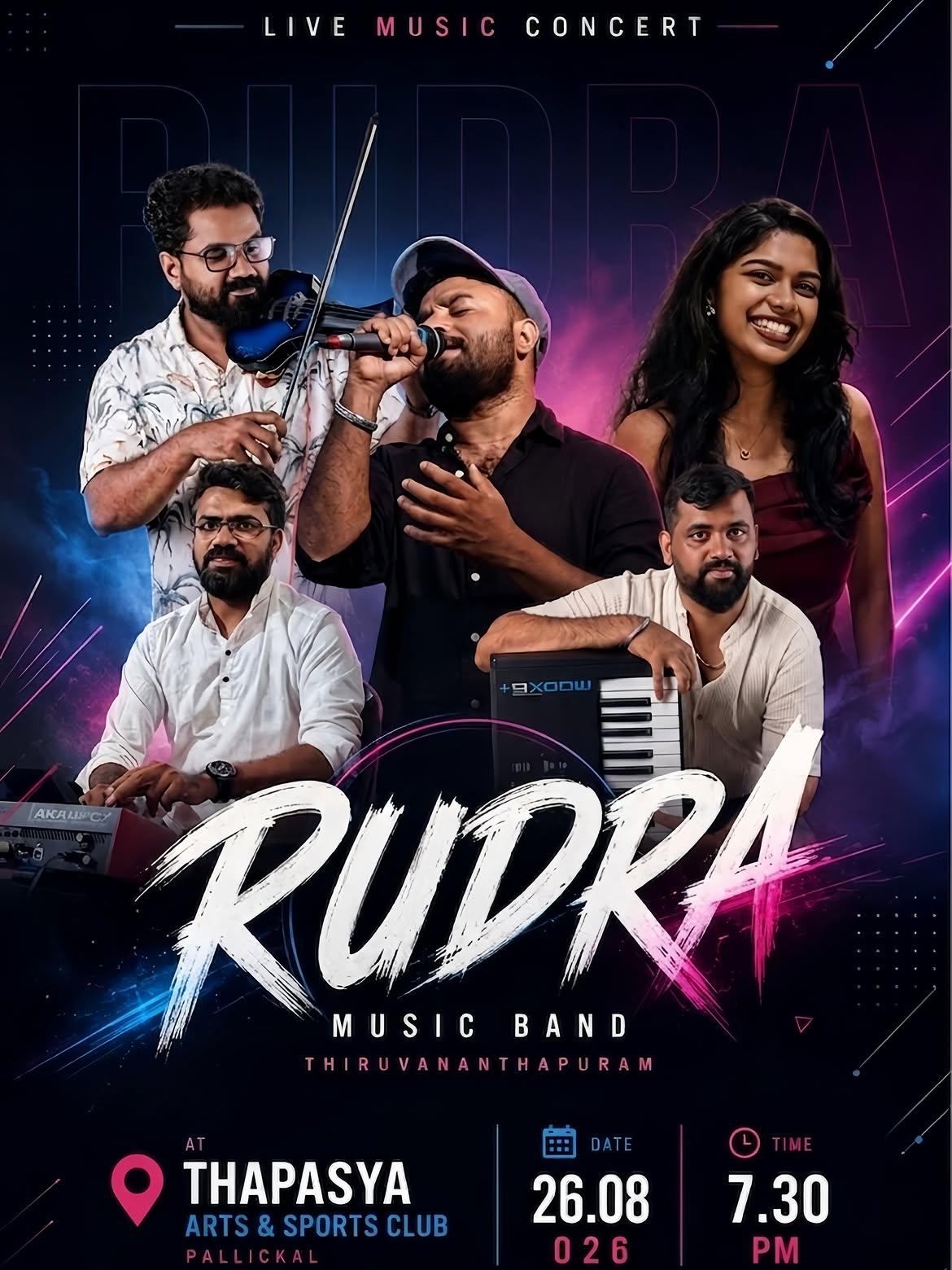 Live Music Concert by Rudra Music Band