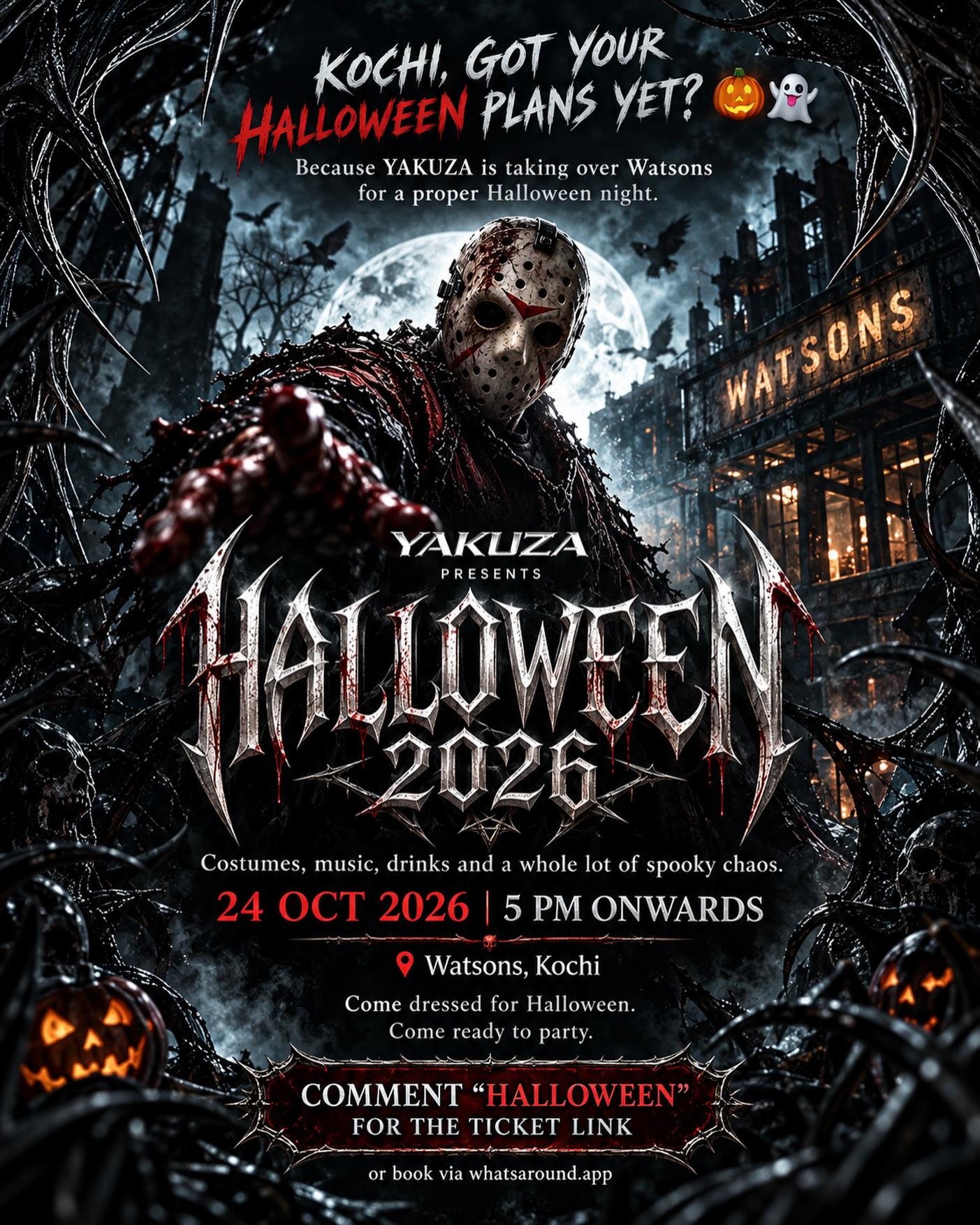 YAKUZA Halloween Night 2026