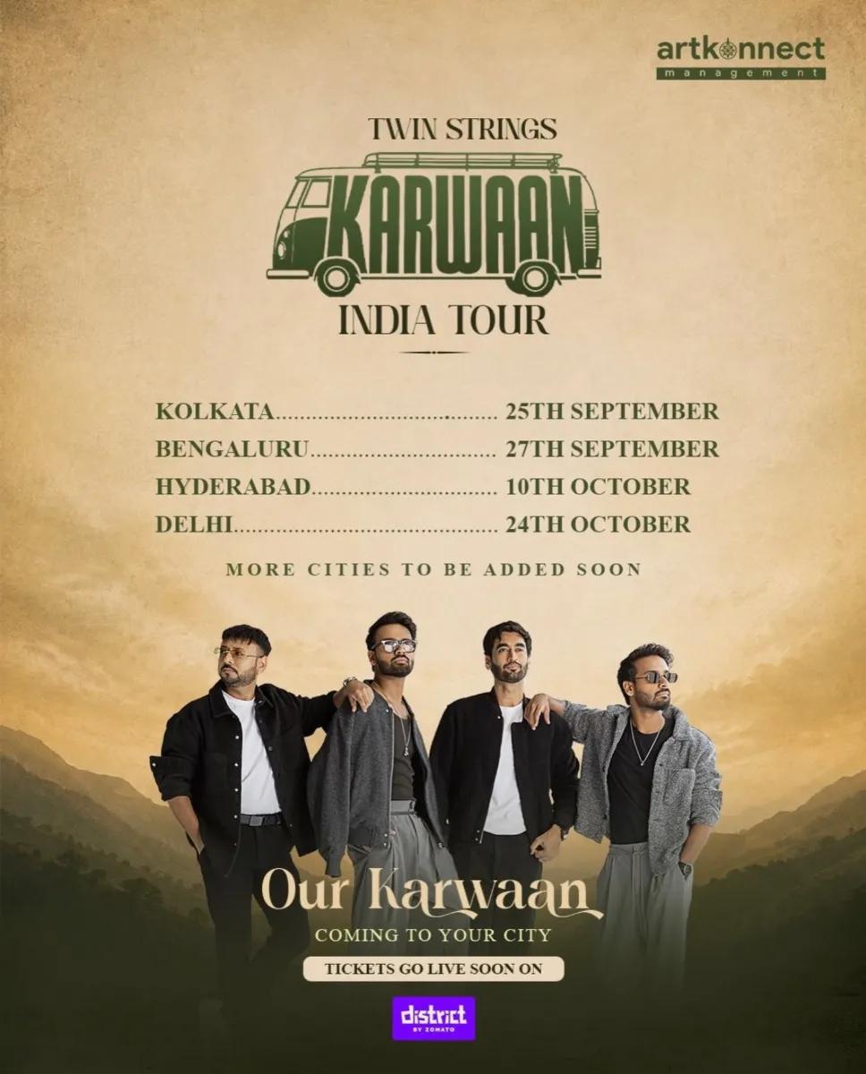 Twin Strings - Karwaan India Tour 2026 | Delhi
