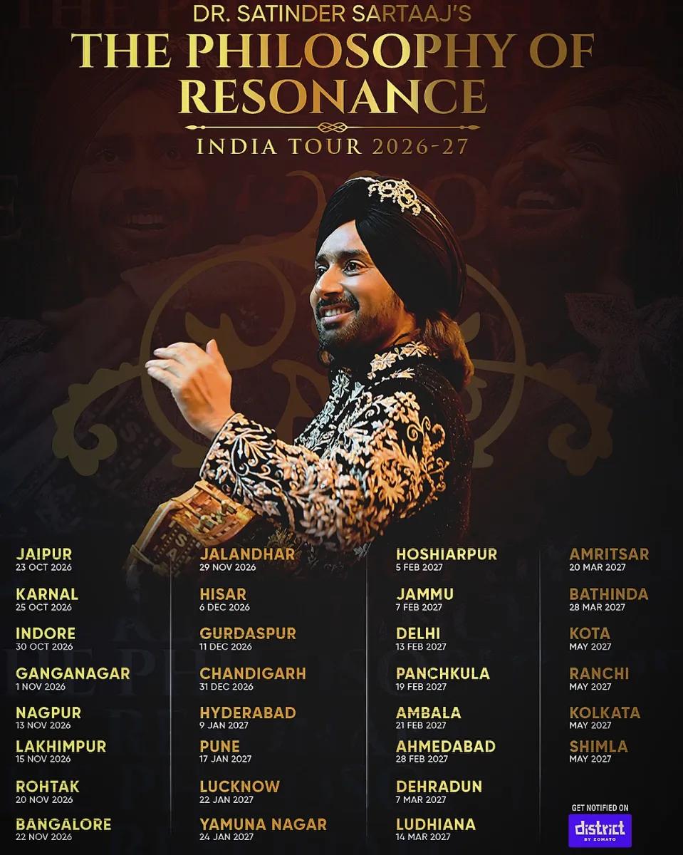 The Philosophy of Resonance | Satinder Sartaaj Live in Hyderabad