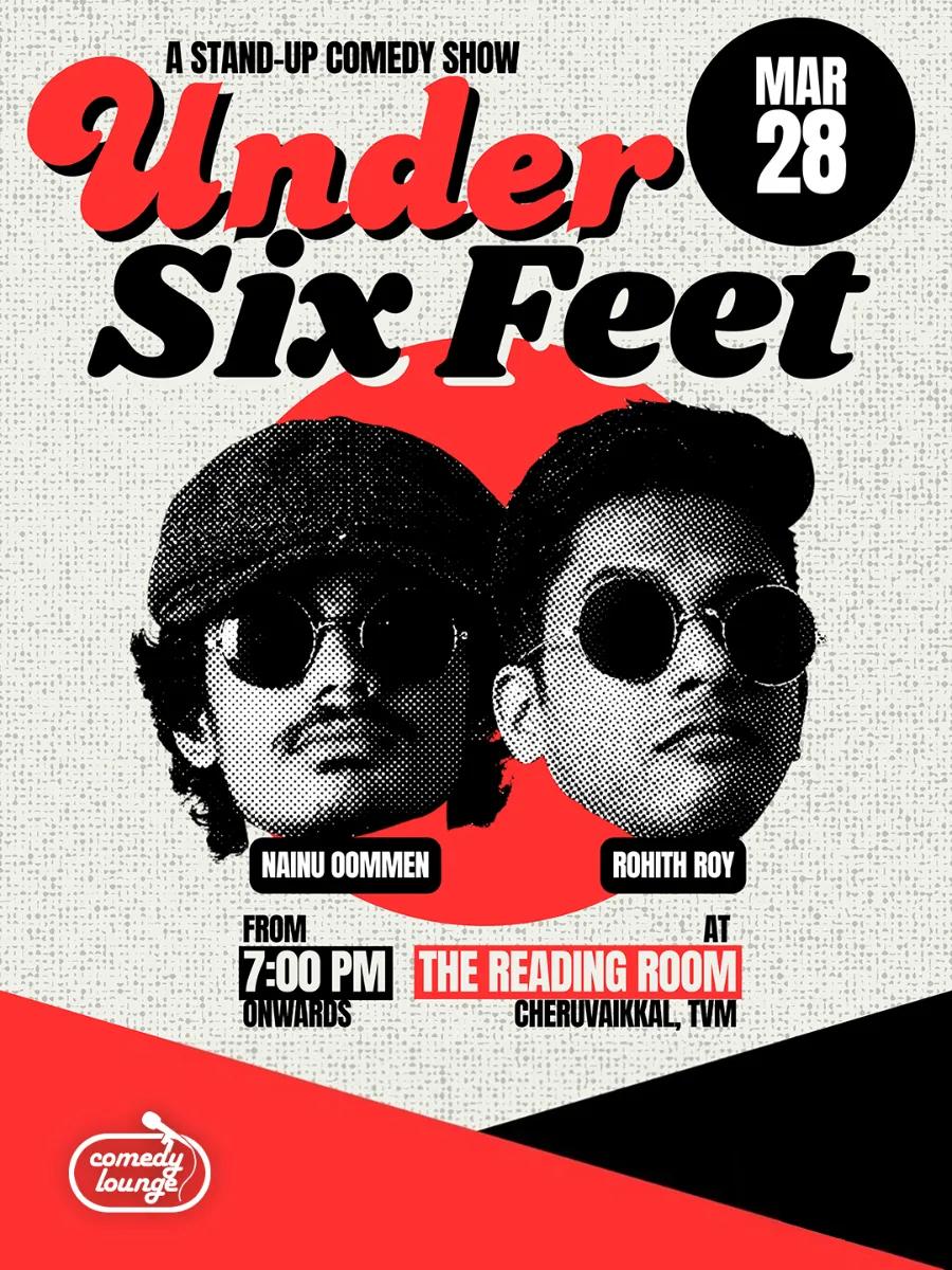 Under Six Feet - A Stand-up Comedy Show | Nainu Oommen & Rohith Roy - Comedy in Trivandrum