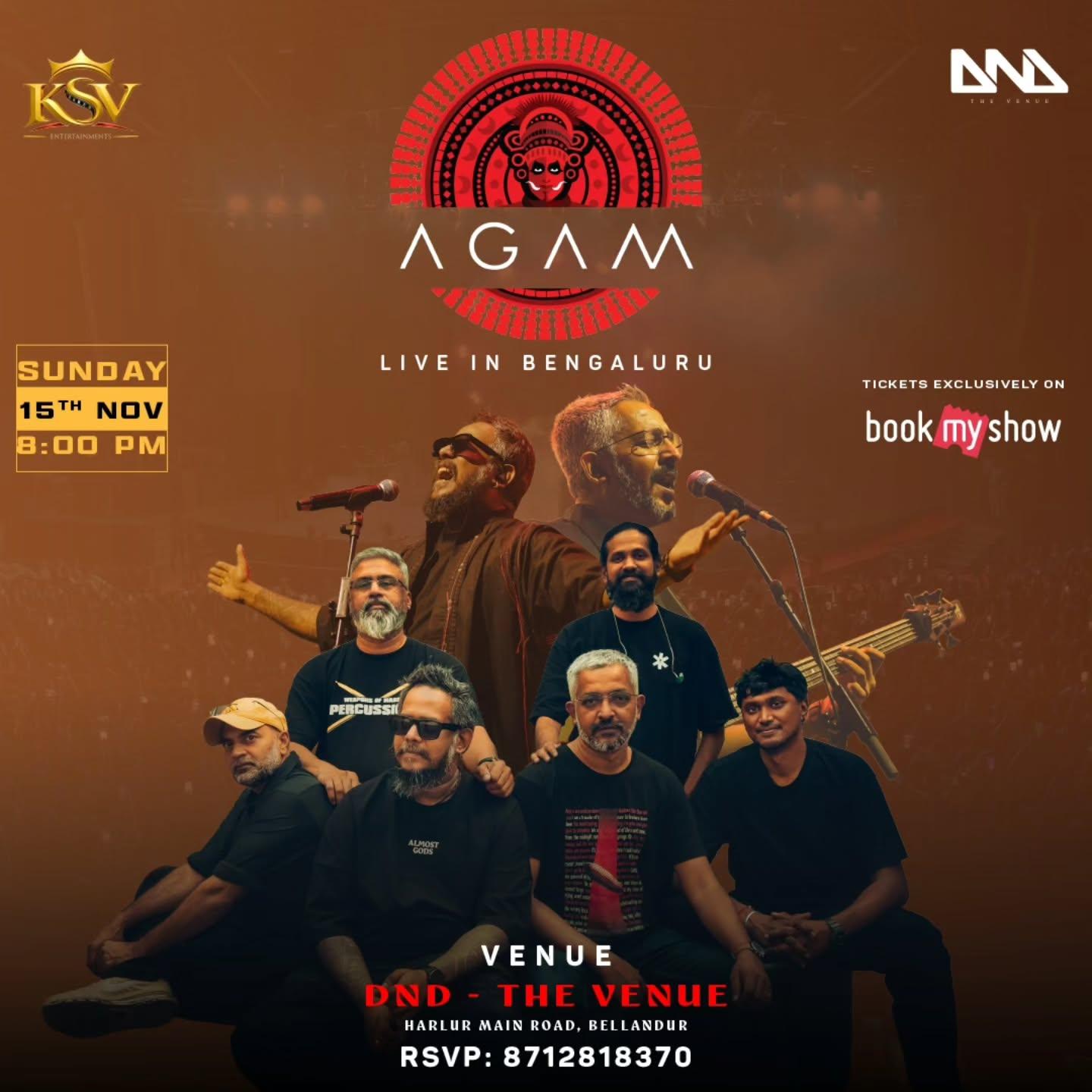 The Band Agam Live in Bengaluru - Music in Bangalore
