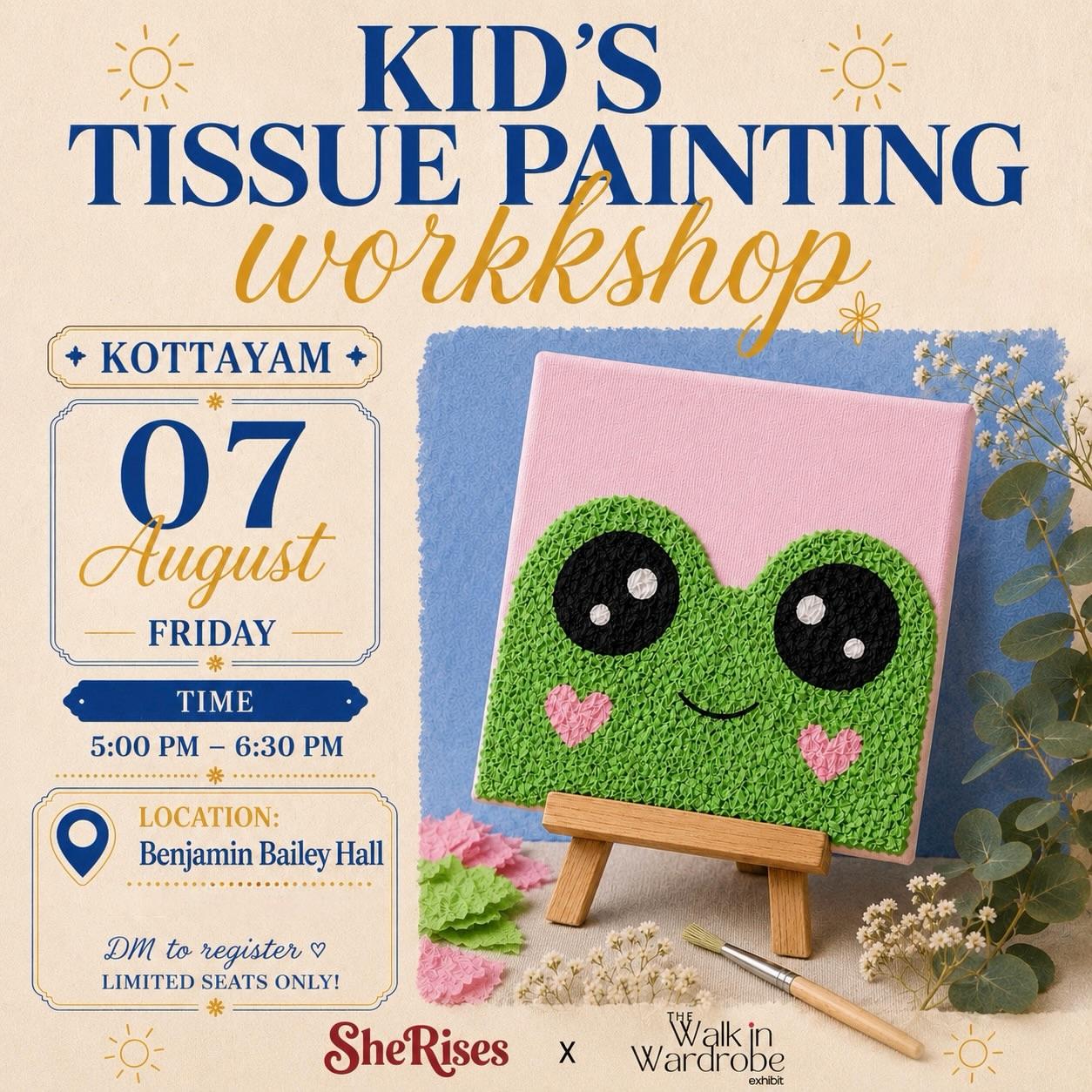 Kid's Tissue Painting Workshop
