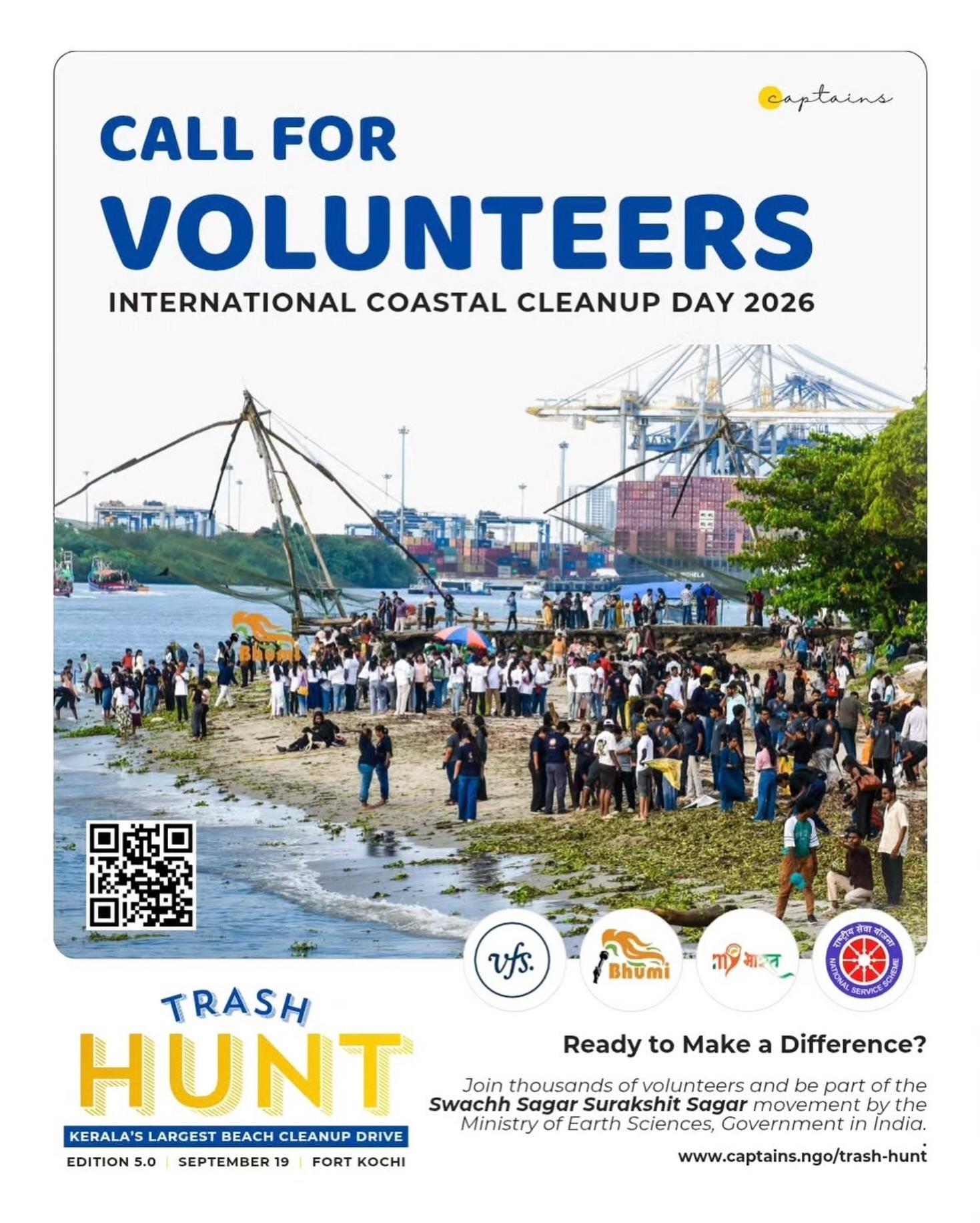 Trash Hunt 5.0 | International Coastal CleanUp Day 2026