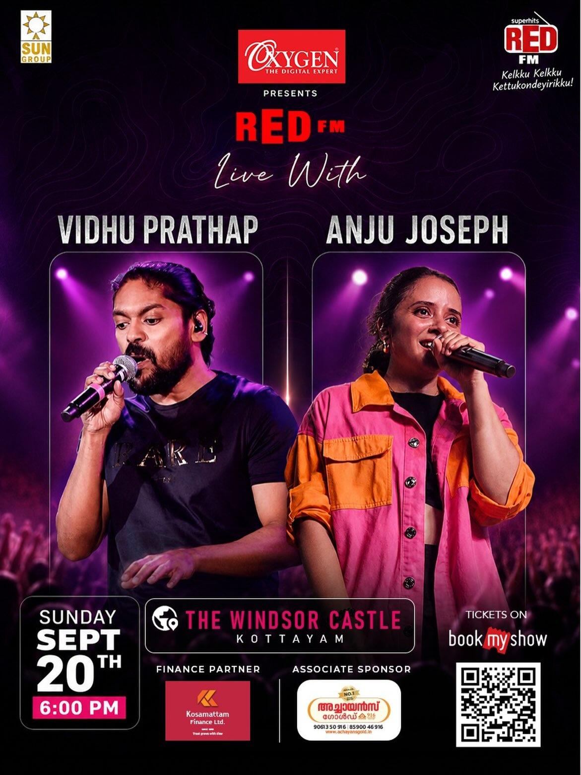 RED FM Live With Vidhu Prathap & Anju Joseph