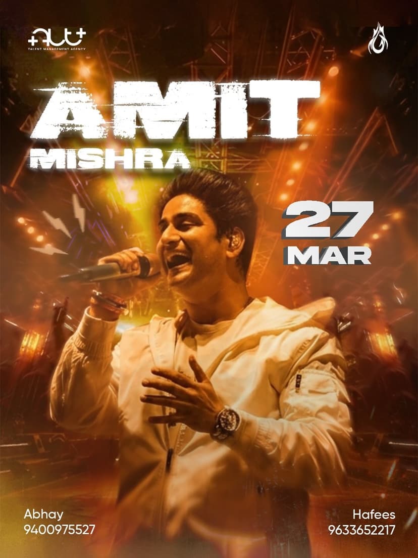 Amit Mishra Live | Ragam ’26 - Music in Calicut