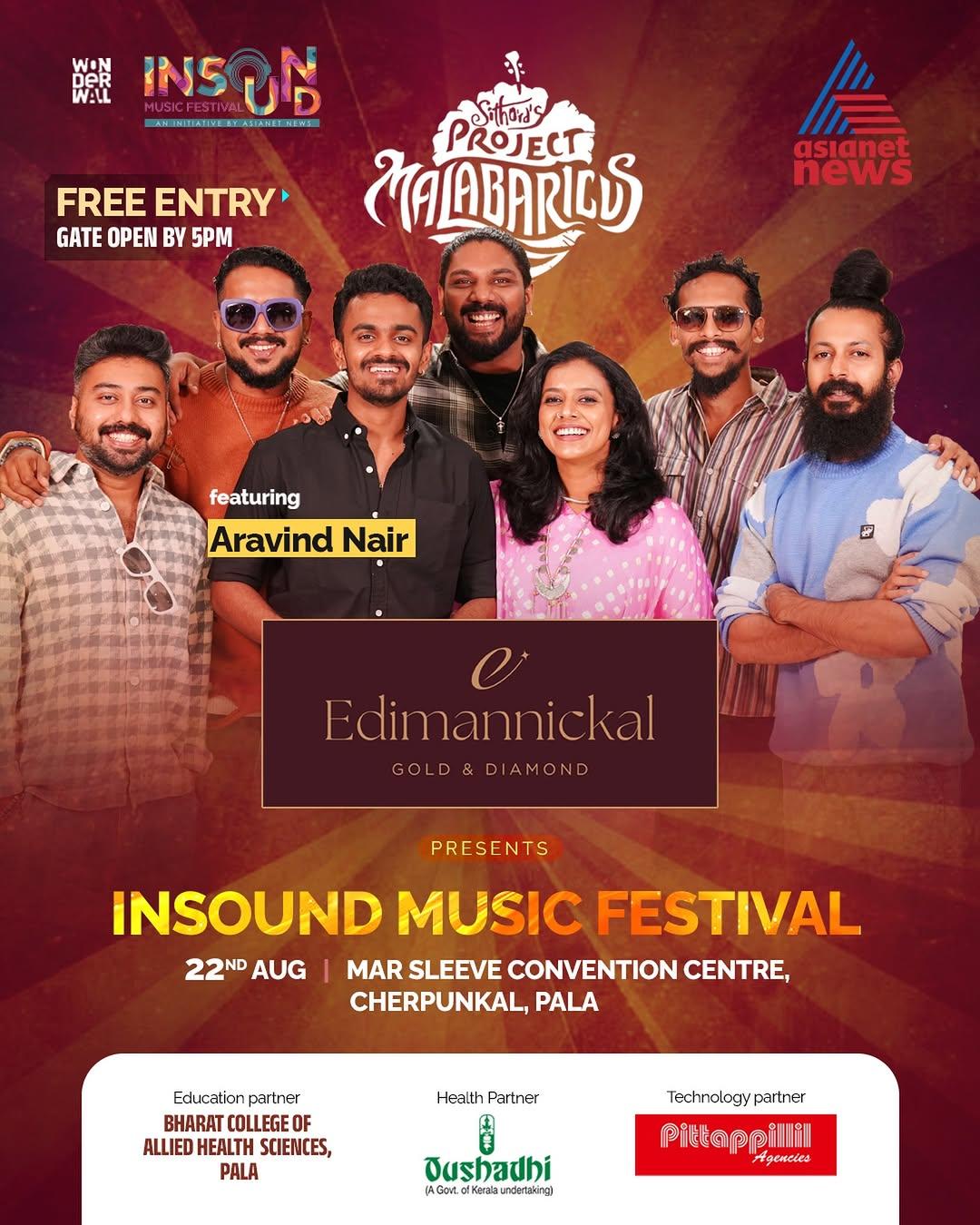 Insound Music Festival - Project Malabaricus ft. Aravind Nair