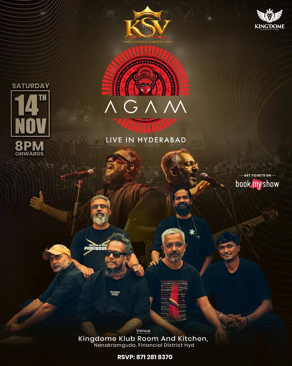 The Band Agam Live in Hyderabad - Music in Hyderabad