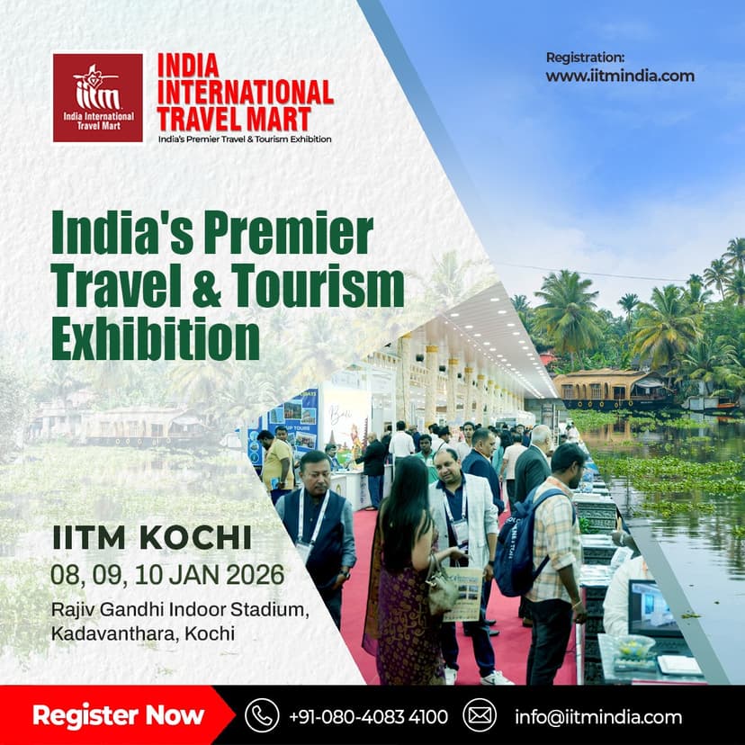 India’s Premier Travel & Tourism Exhibition | IITM Kochi 2026