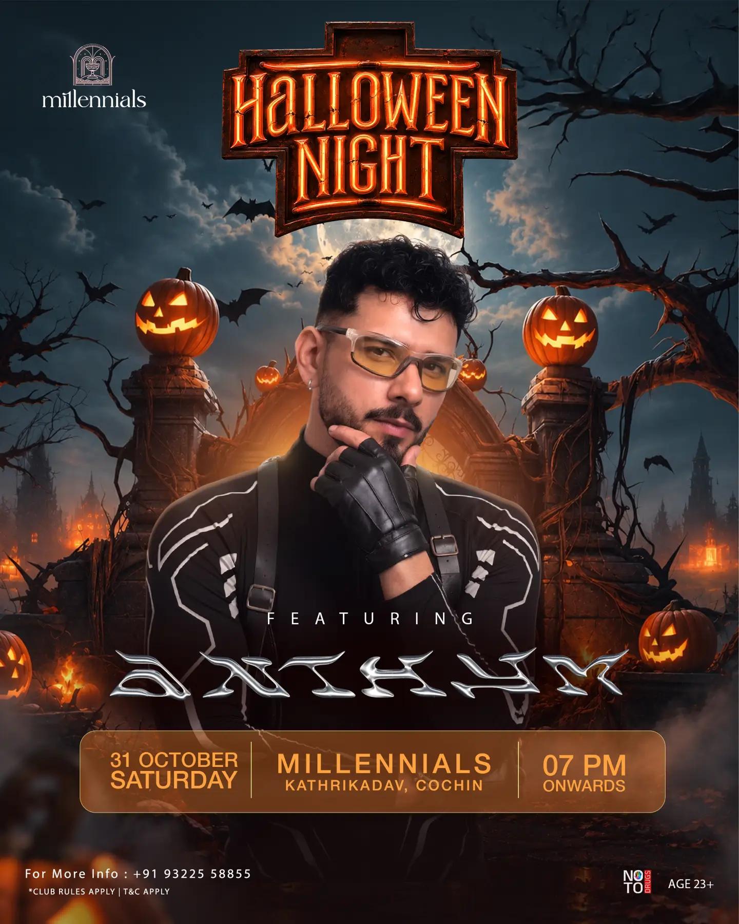 Halloween Night ft. ANTHYM - Music in Kochi