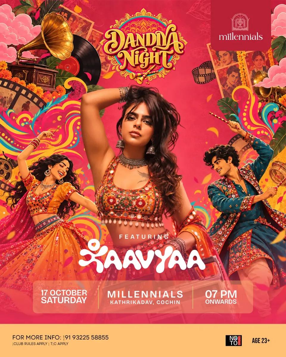 Dandiya Night ft. KAAVYAA - Music in Kochi