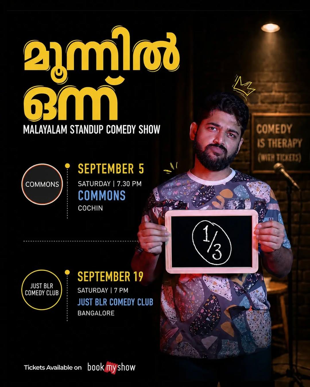 Moonnil Onn - Malayalam Standup Comedy Show - Comedy in Kochi