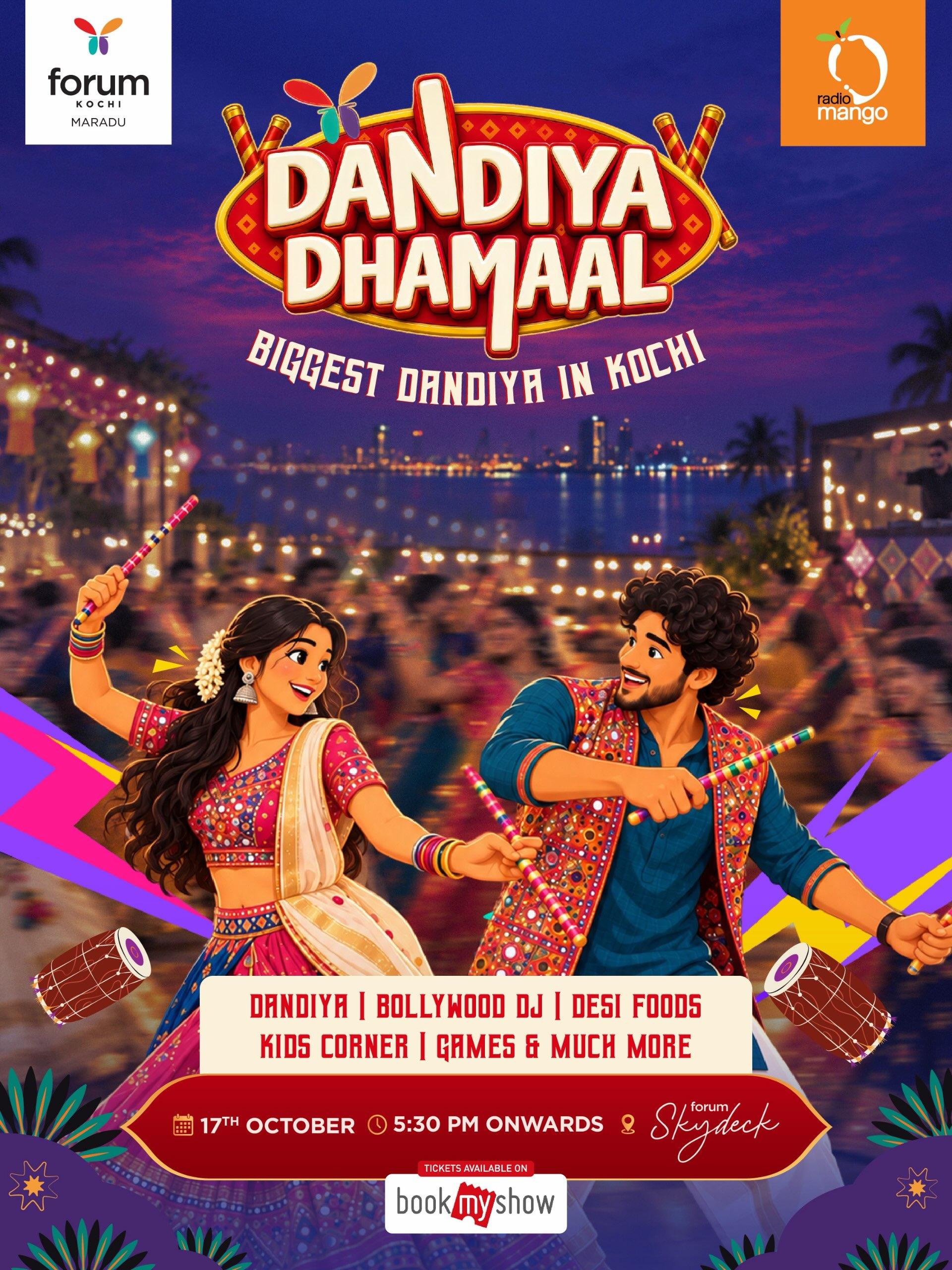 Dandiya Dhamaal 2026 - Dance in Kochi