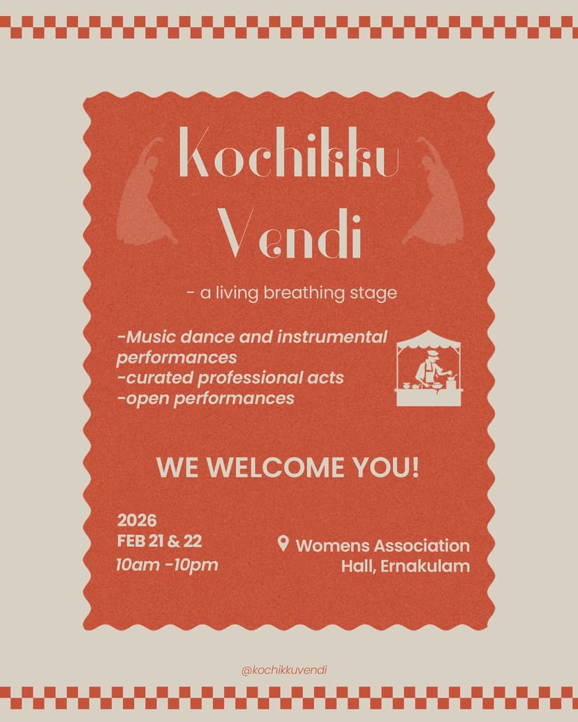 Kochikku Vendi - Music in Kochi