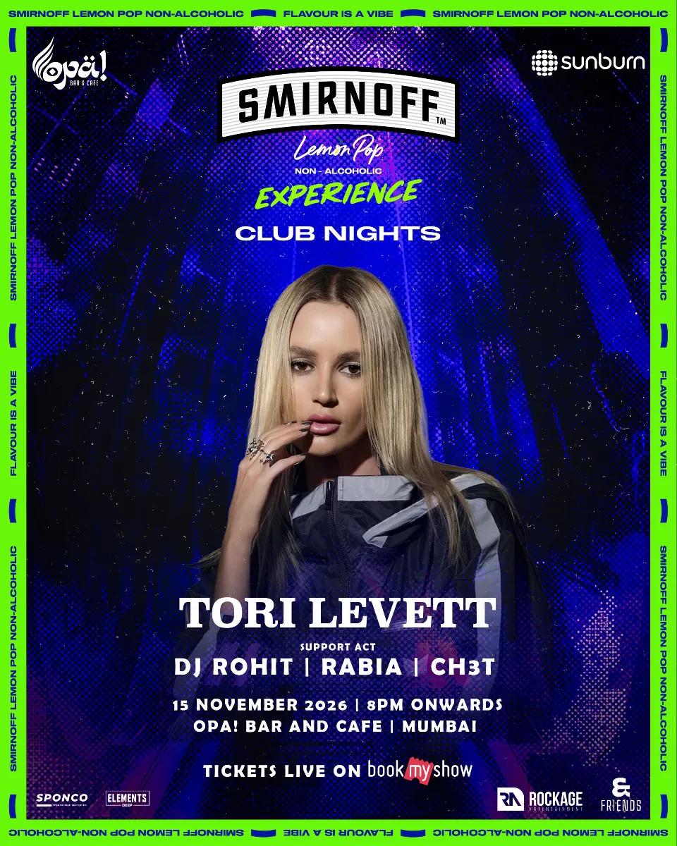 Smirnoff Experience Club Nights ft. Tori Levett
