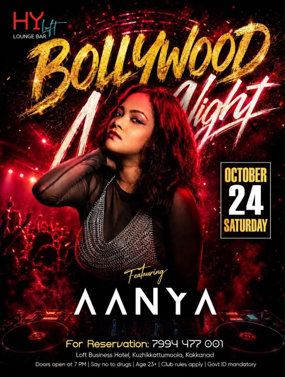 Bollywood Night ft. DJ AANYA