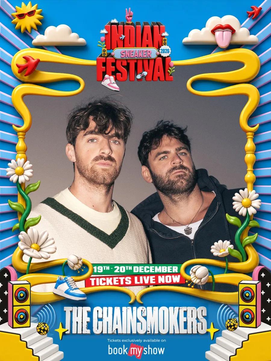 Indian Sneaker Festival 2026 ft. The Chainsmokers - Music in Delhi