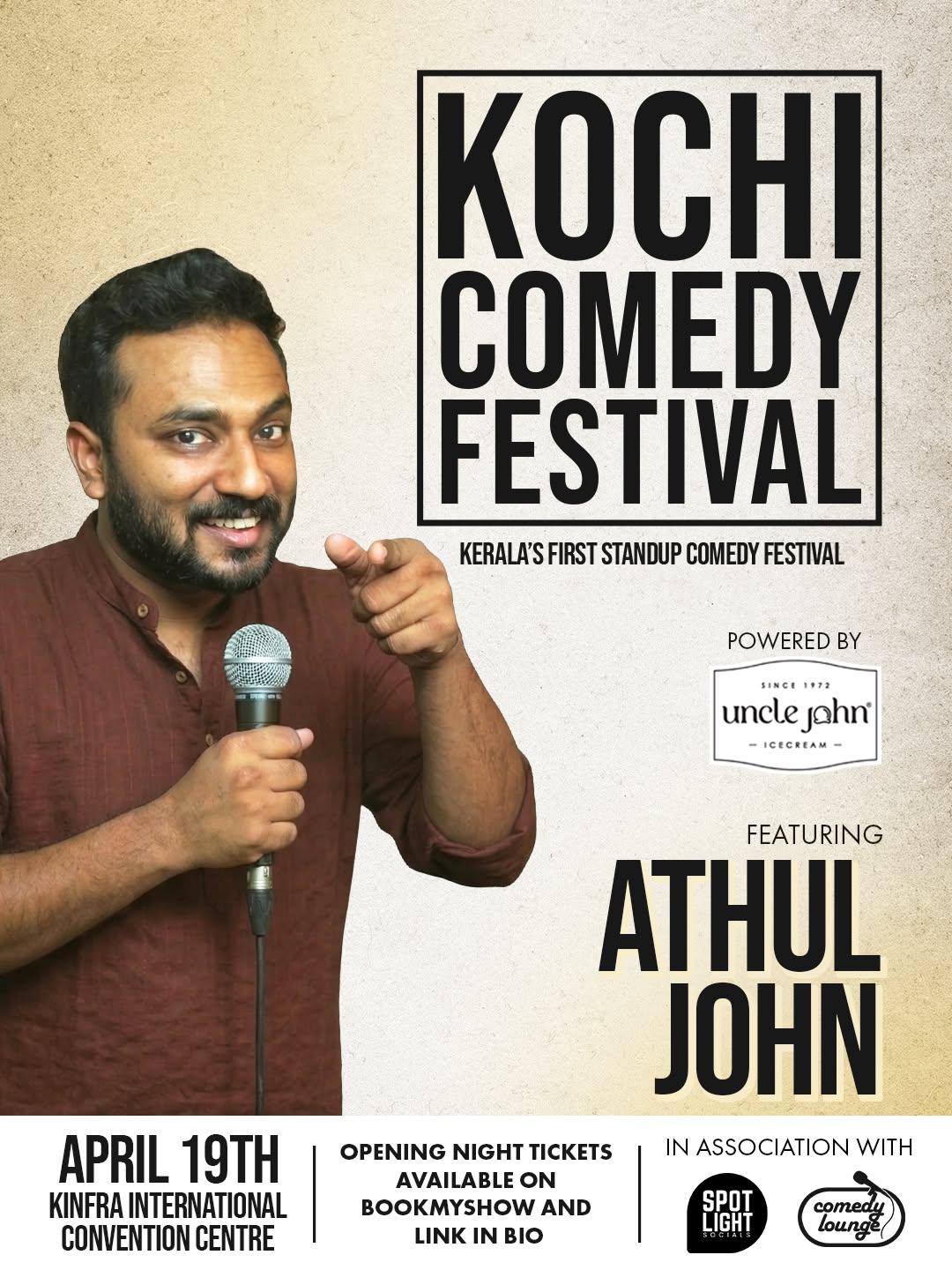 Athul John Stand-up Comedy Show at Kochi Comedy Festival - Comedy in Kochi