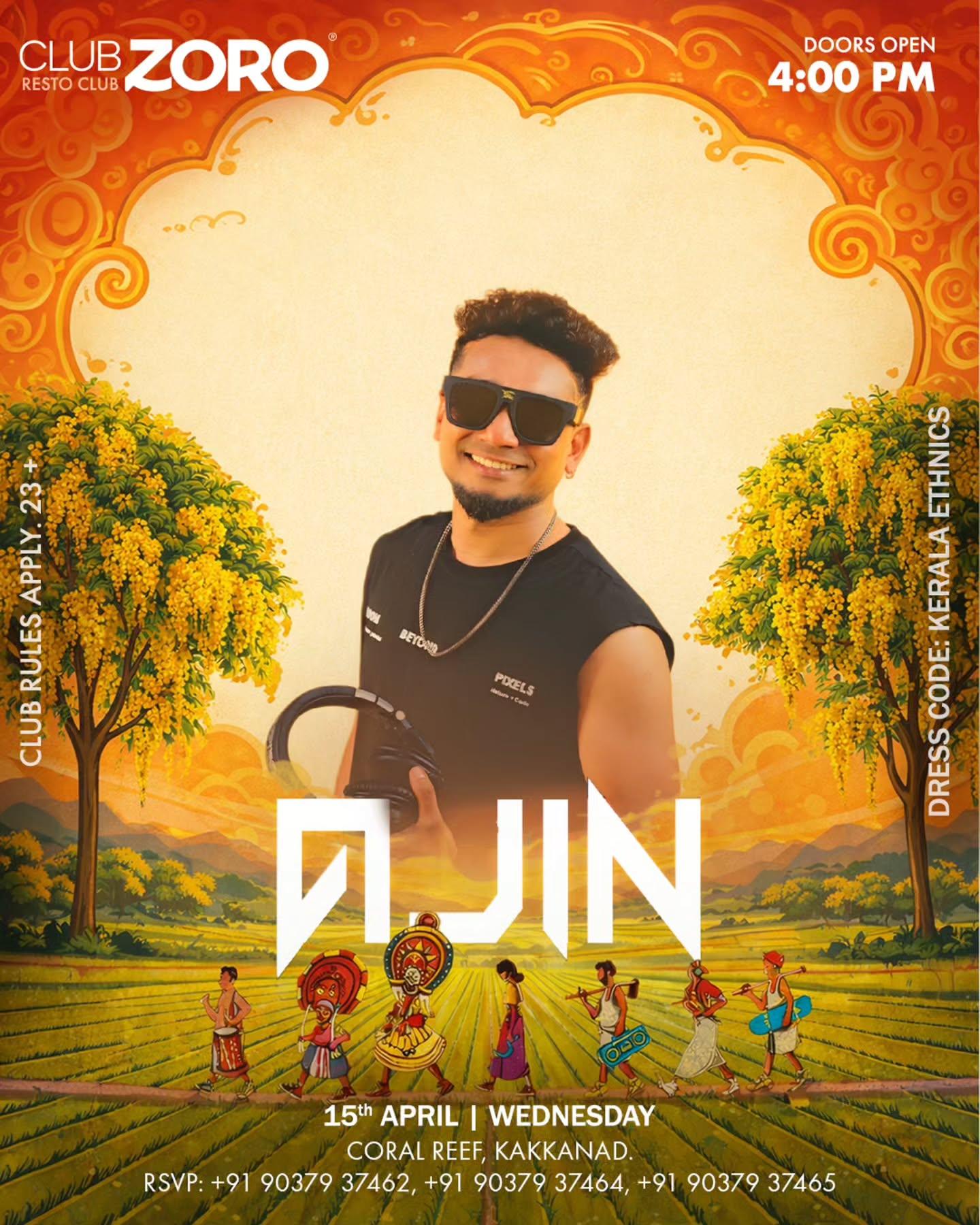 Vishu Party 2026 in Kochi | Club Zoro ft. DJ AJIN
