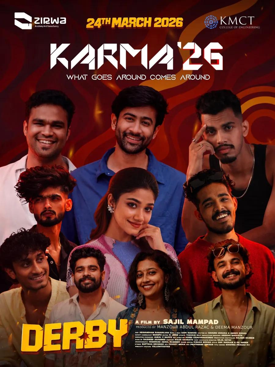 The Derby Malayalam Movie Crew is Coming to KARMA ’26 - Film in Kozhikode