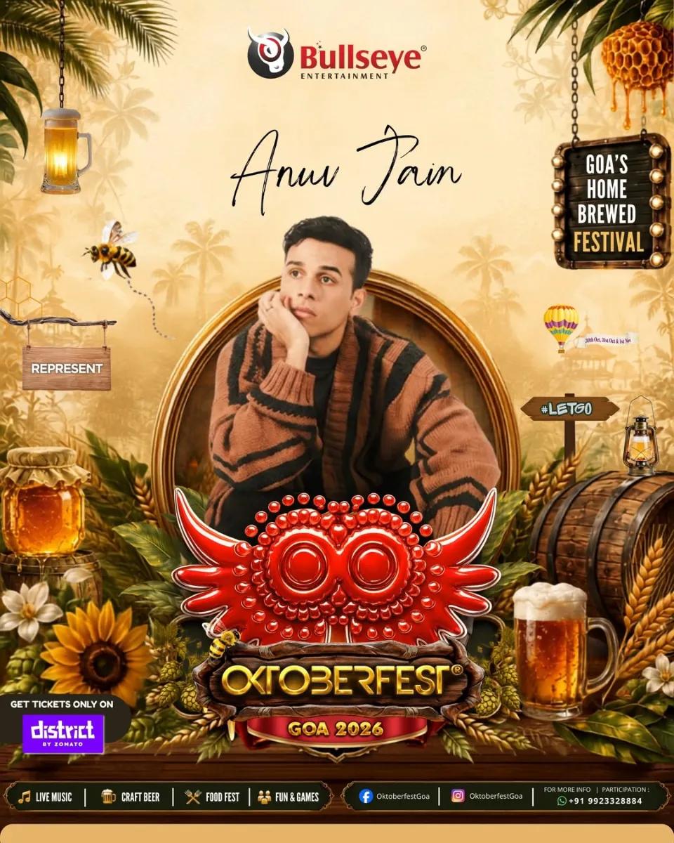 Oktoberfest Goa 2026 ft. Anuv Jain - Music in Goa