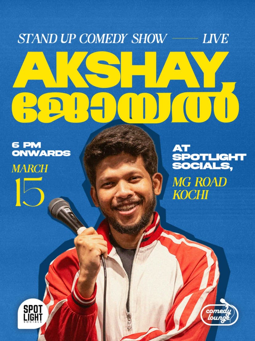Akshay Joyal Live - Stand-up Comedy Show - Comedy in Kochi
