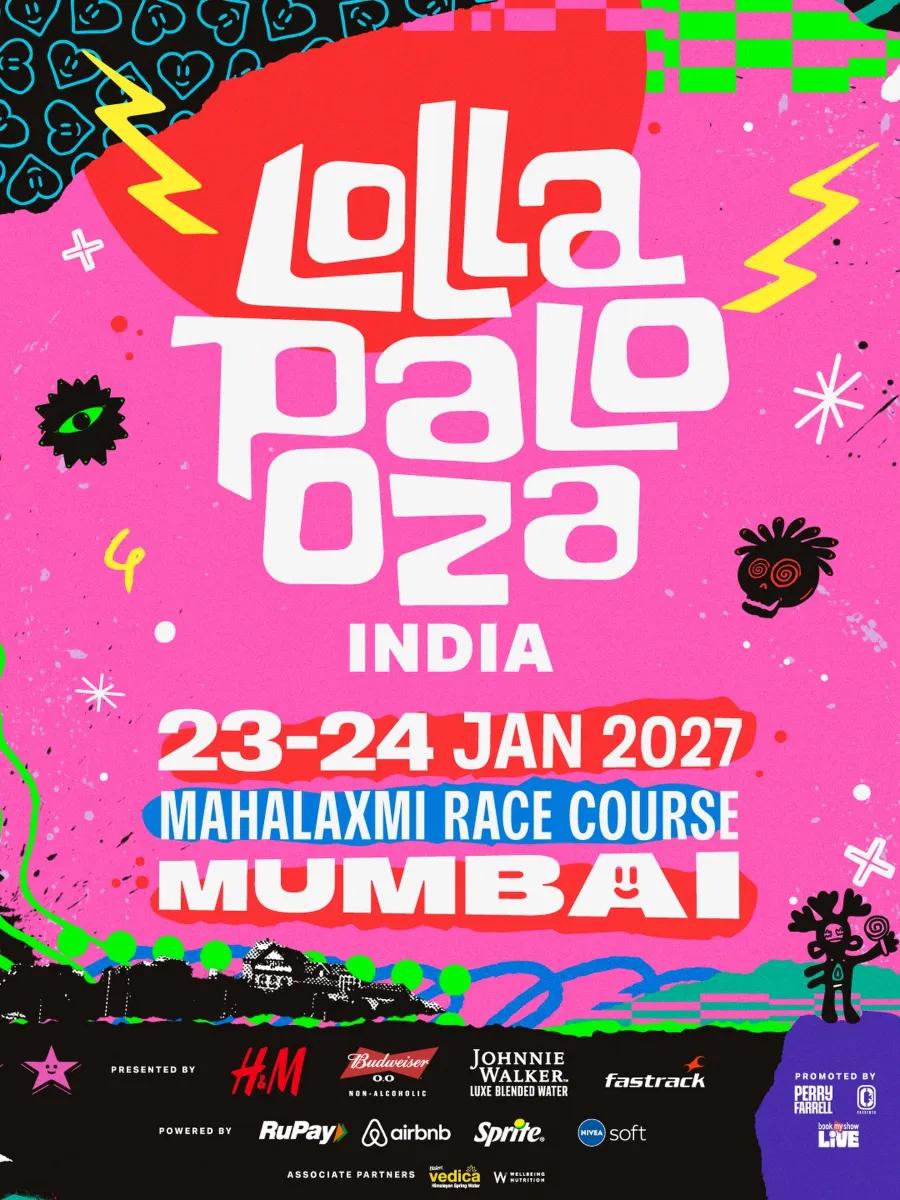 Lollapalooza India 2027 - Music in Mumbai