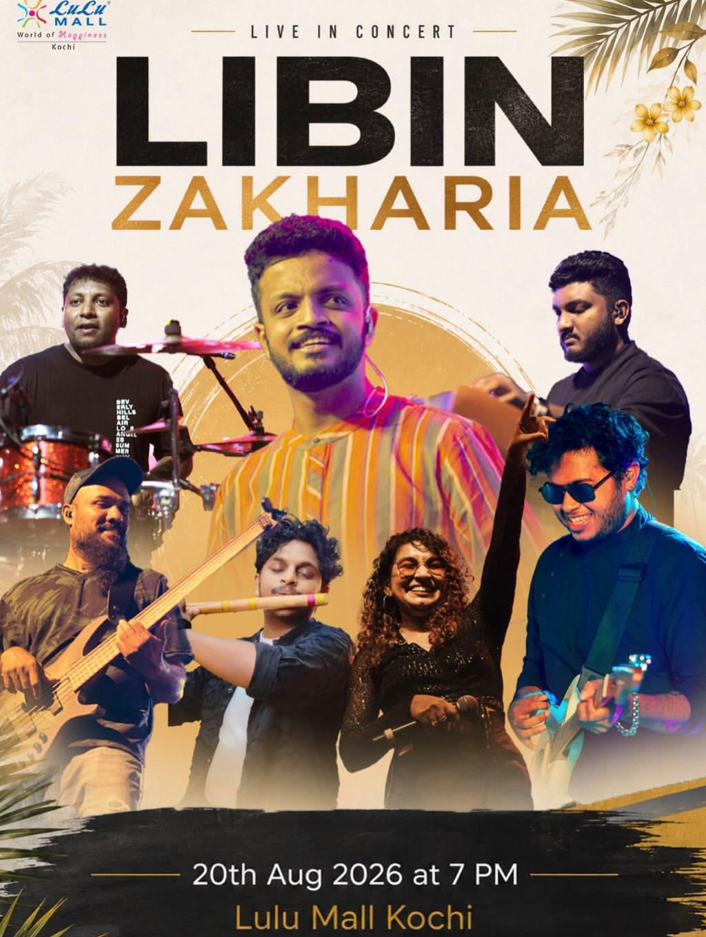 Libin Zakharia Live in Concert - Music in Kochi
