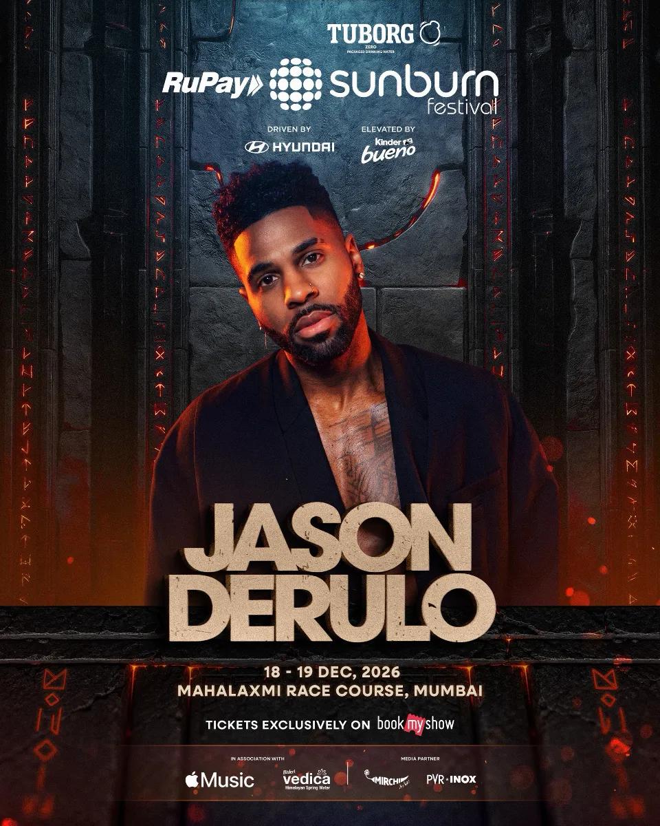 Sunburn Festival 2026 ft. Jason Derulo - Music in Mumbai