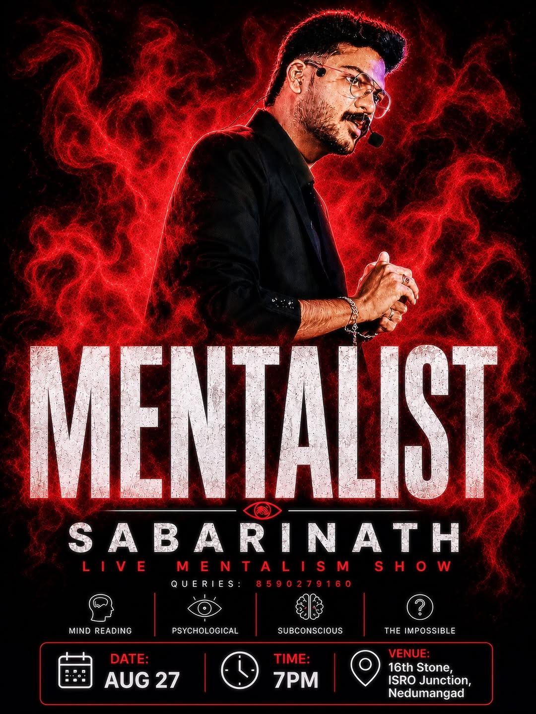 Mentalist Sabarinath Live Mentalism Show