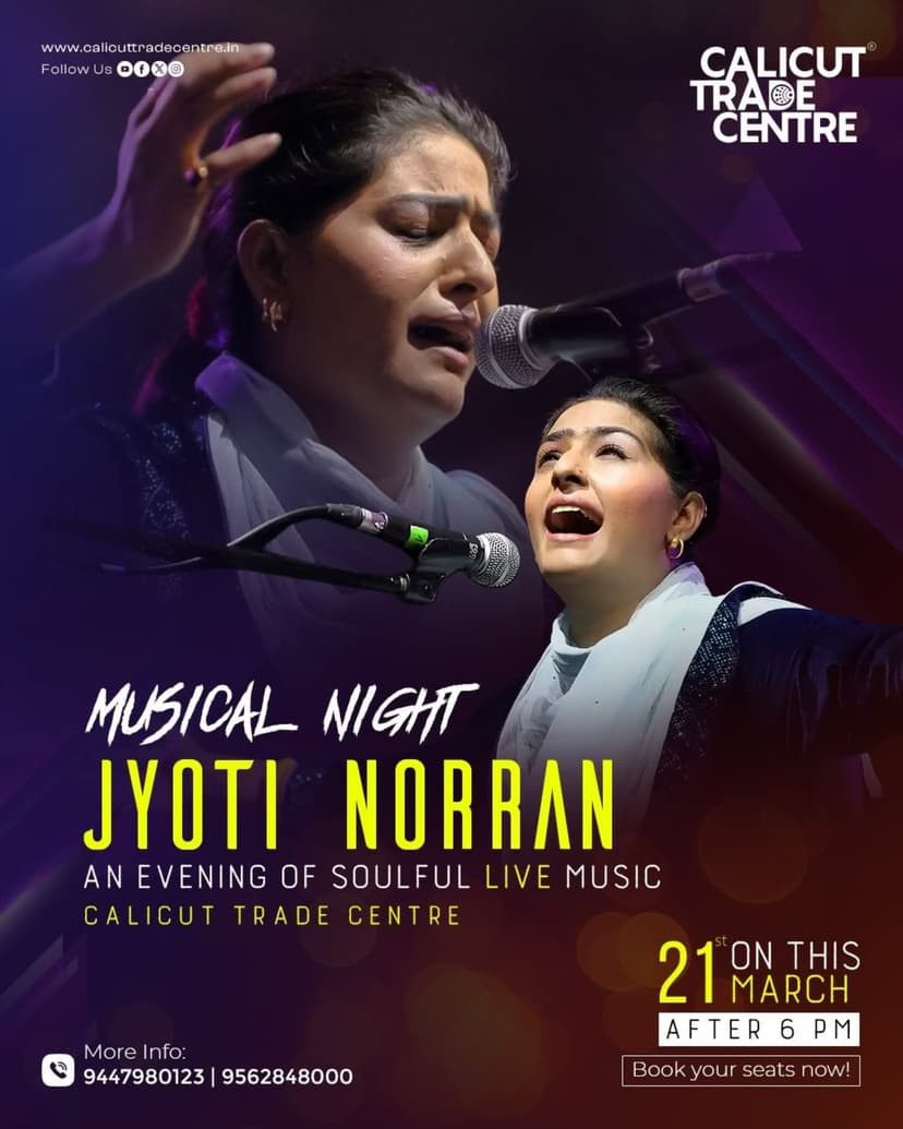 Jyoti Nooran Live Music Concert - Music in Calicut