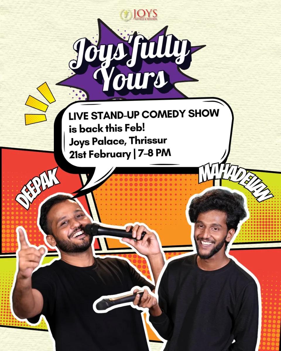 Mahadevan and Deepak Mohan Live Stand-up Comedy Show