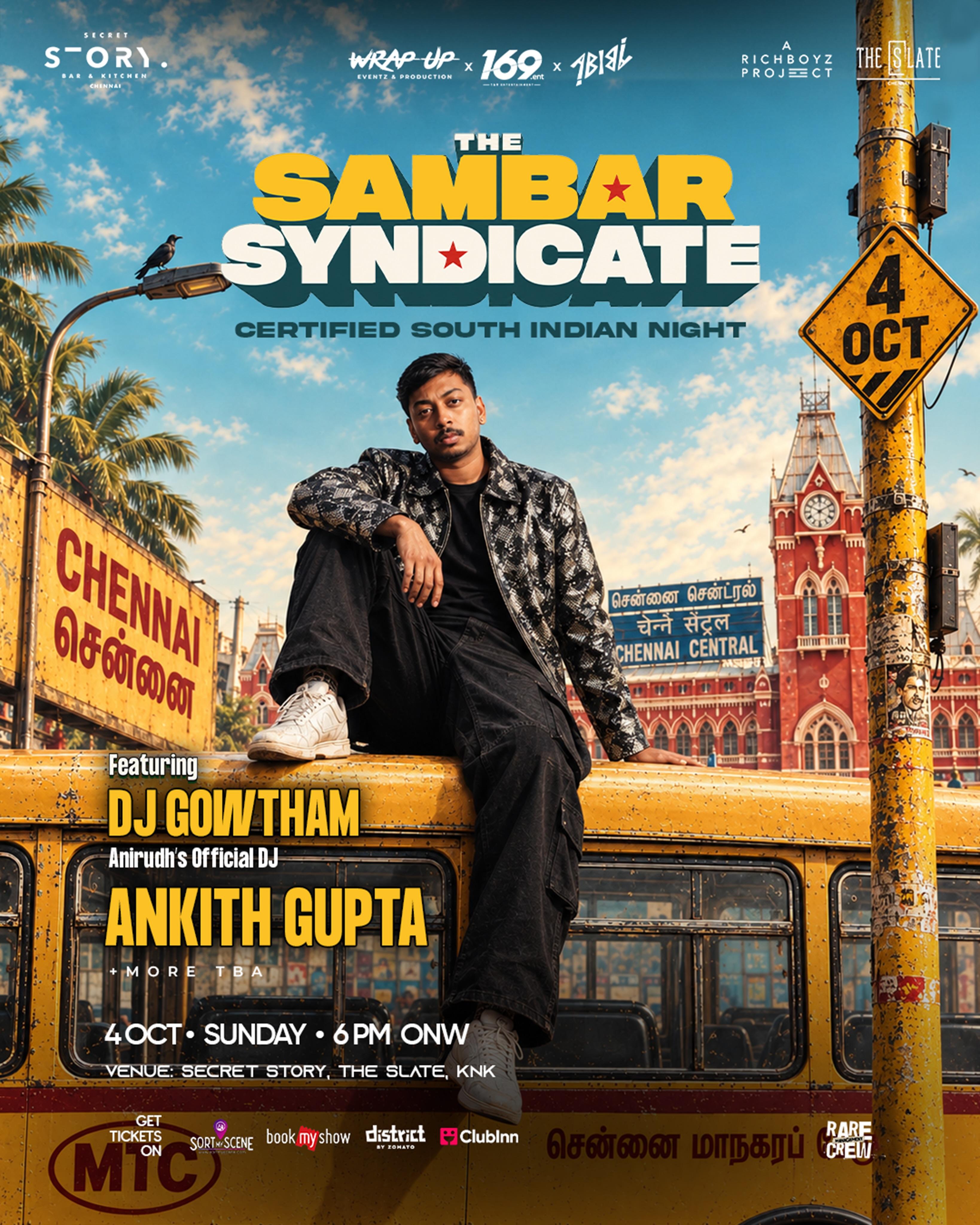 The Sambar Syndicate ft. DJ Gowtham - Music in Chennai