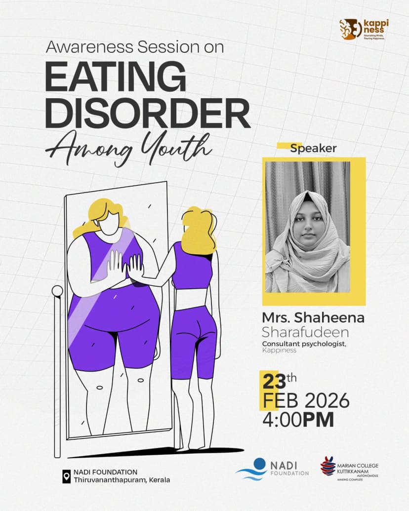 Eating Disorder Among Youth - Awareness Session - Session in Trivandrum