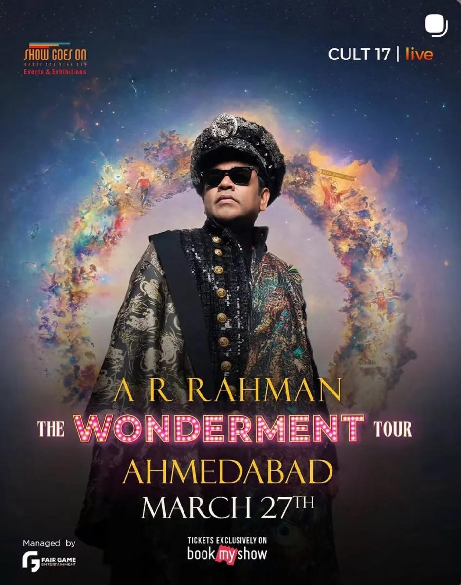 A R Rahman The Wonderment Tour Live - Ahmedabad