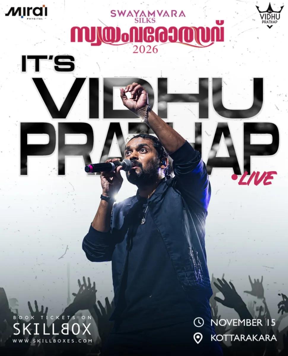 Vidhu Prathap Live at Swayamvarotsavam 2026