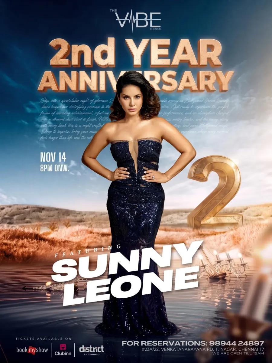 Vibe Restobar – 2nd Year Anniversary ft. Sunny Leone