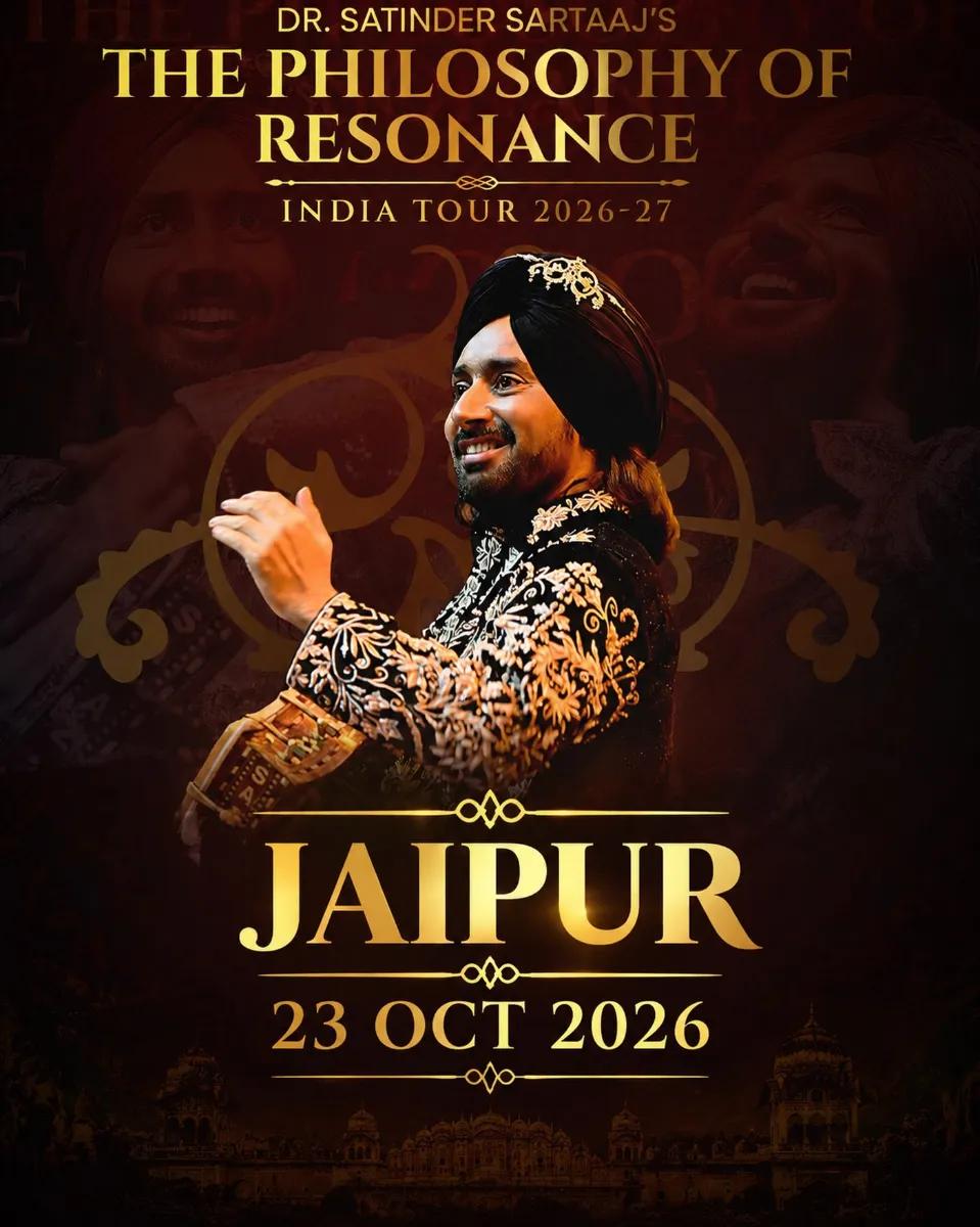 The Philosophy of Resonance | Satinder Sartaaj Live in Jaipur