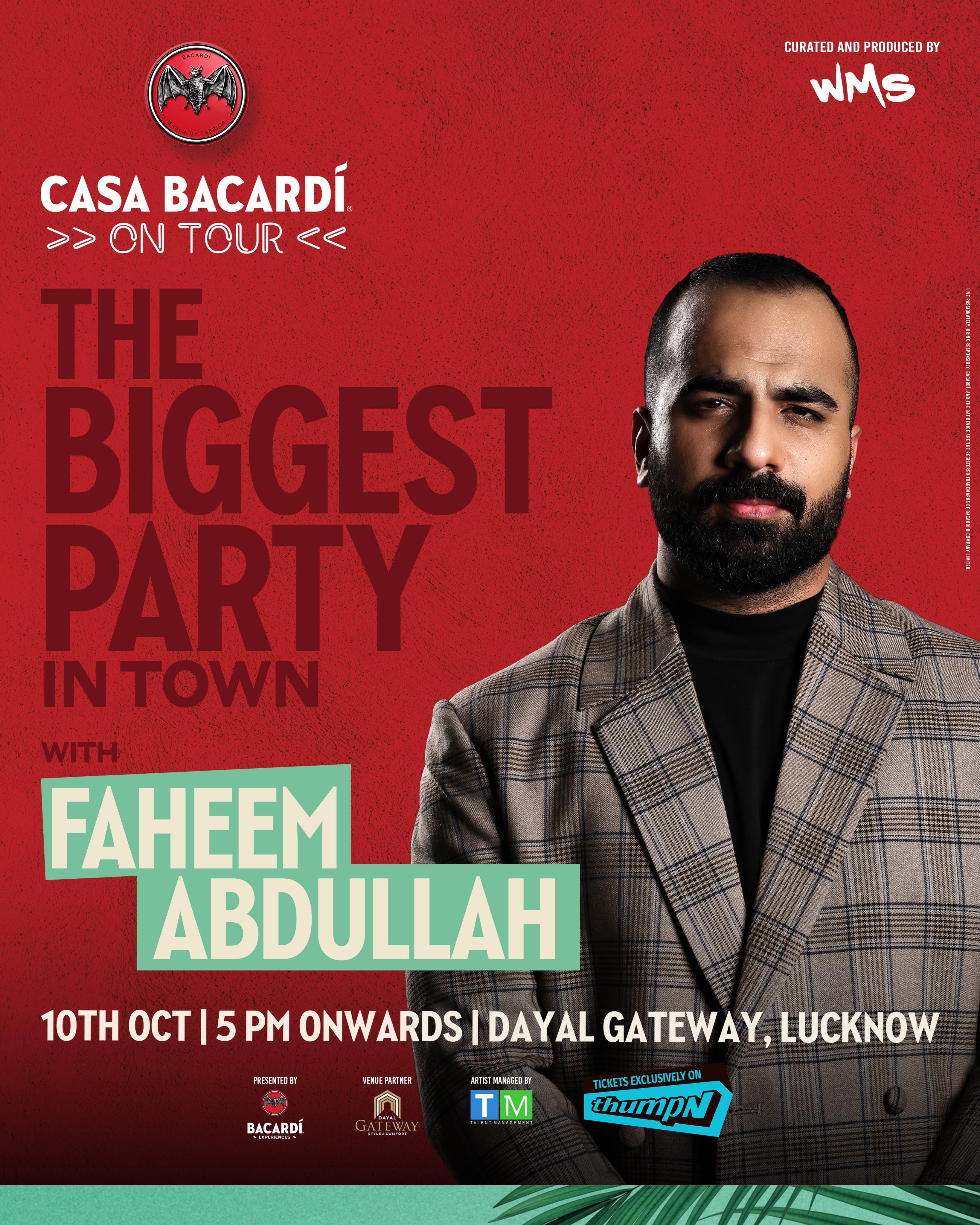 Casa Bacardí On Tour ft. Faheem Abdullah