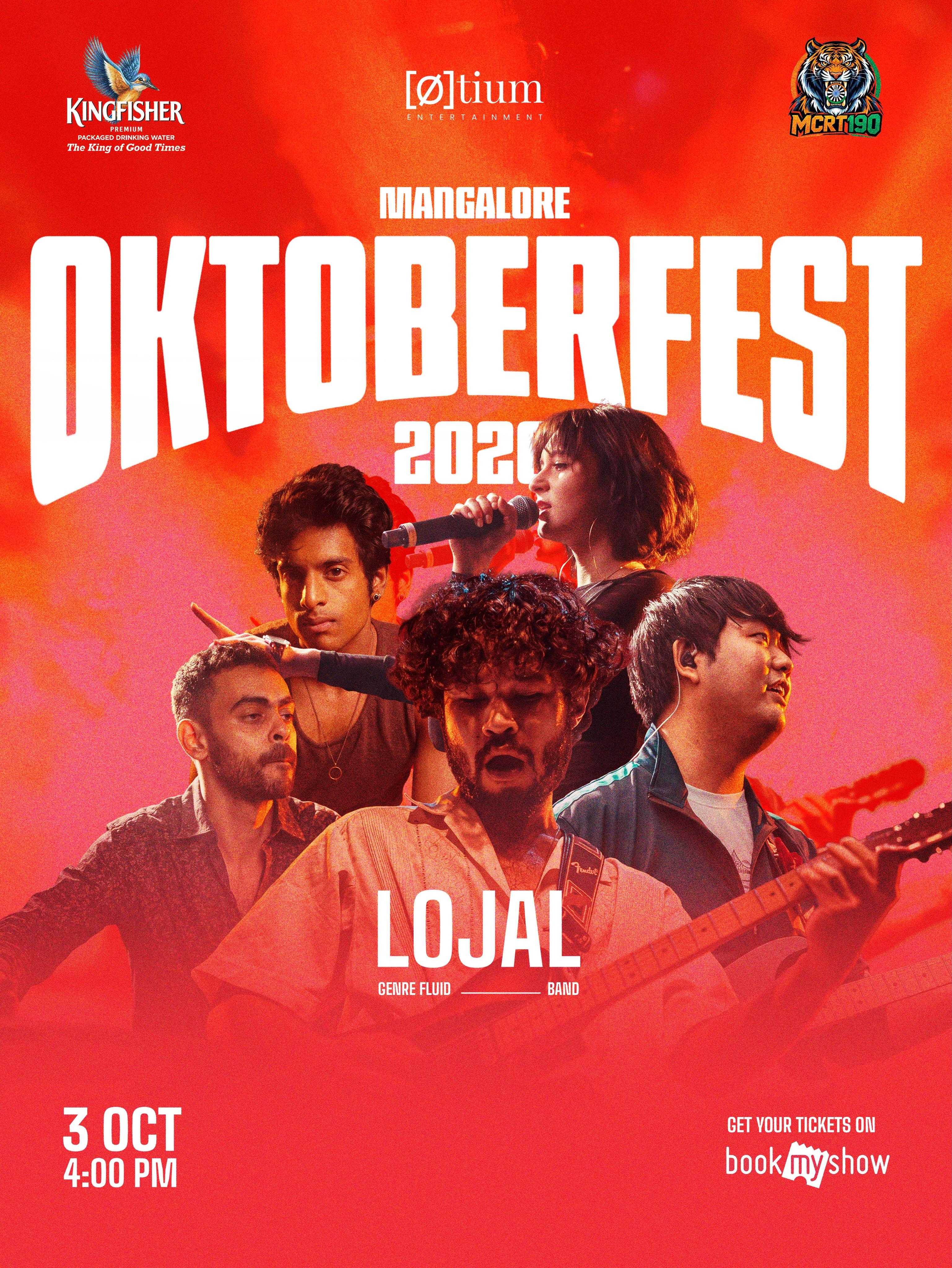 LOJAL at Oktoberfest 2026 - Music in Mangalore