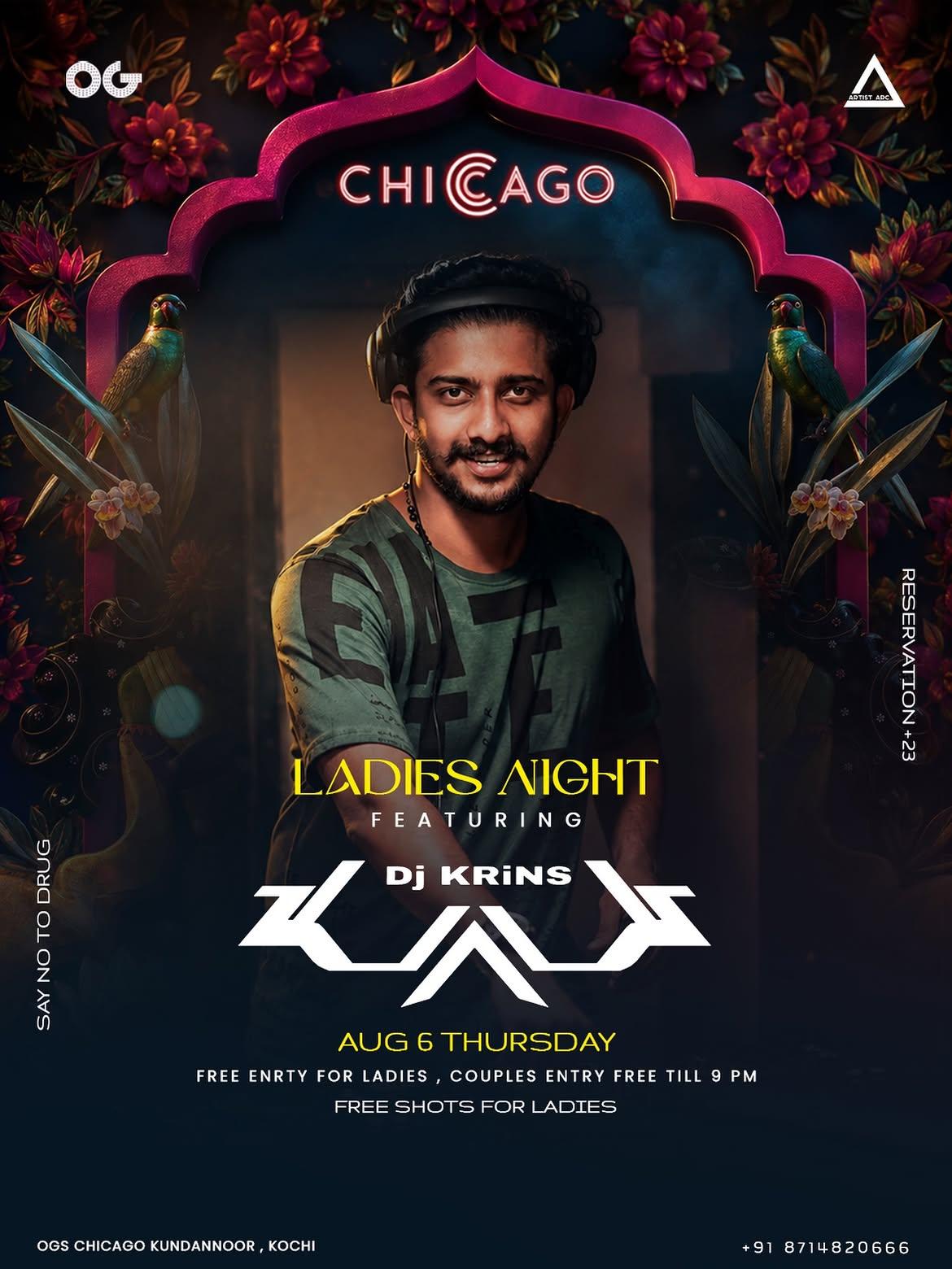Ladies Night ft. DJ Krins - Music in Kochi