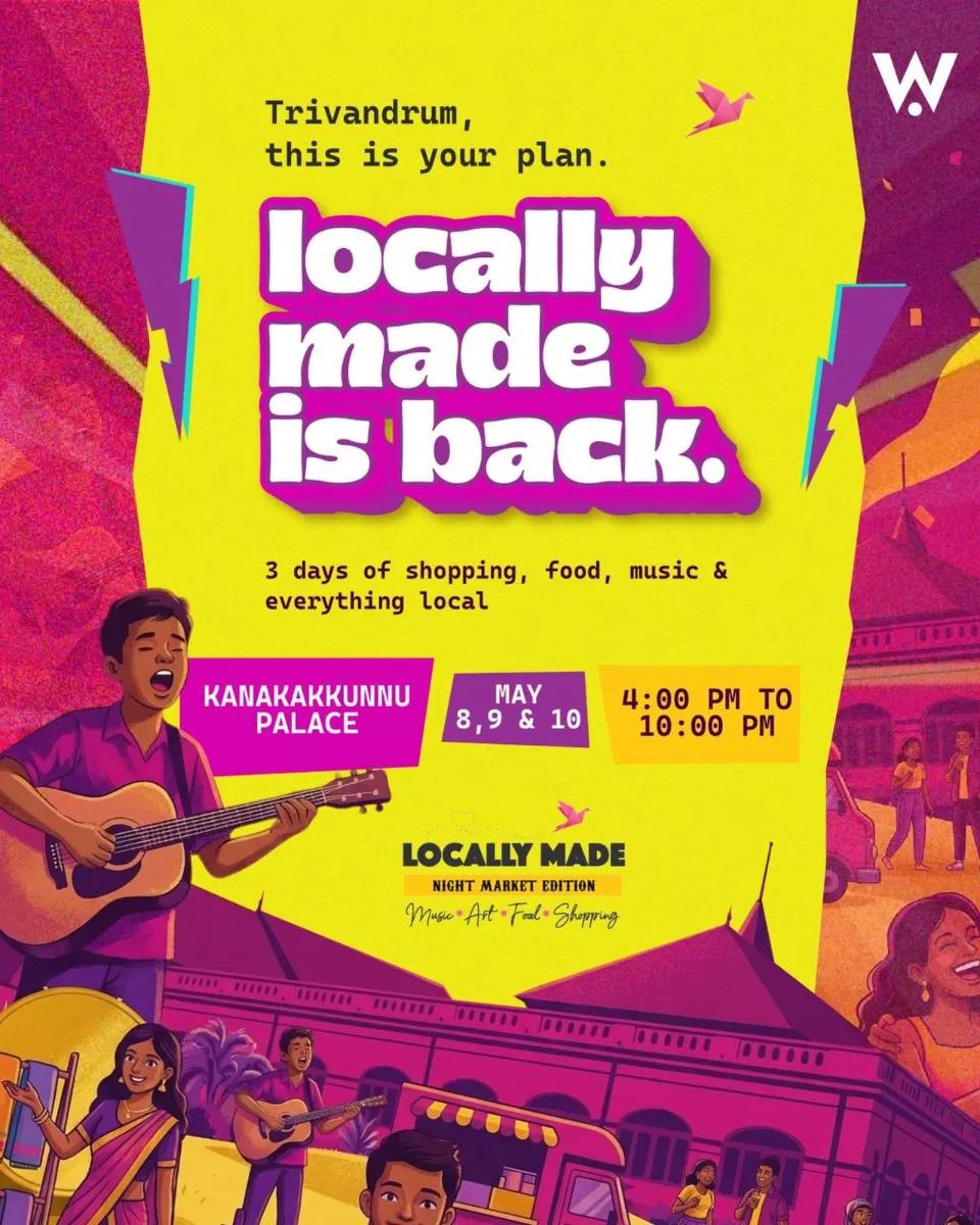 Locally Made - Curated Pop-Up Night Market