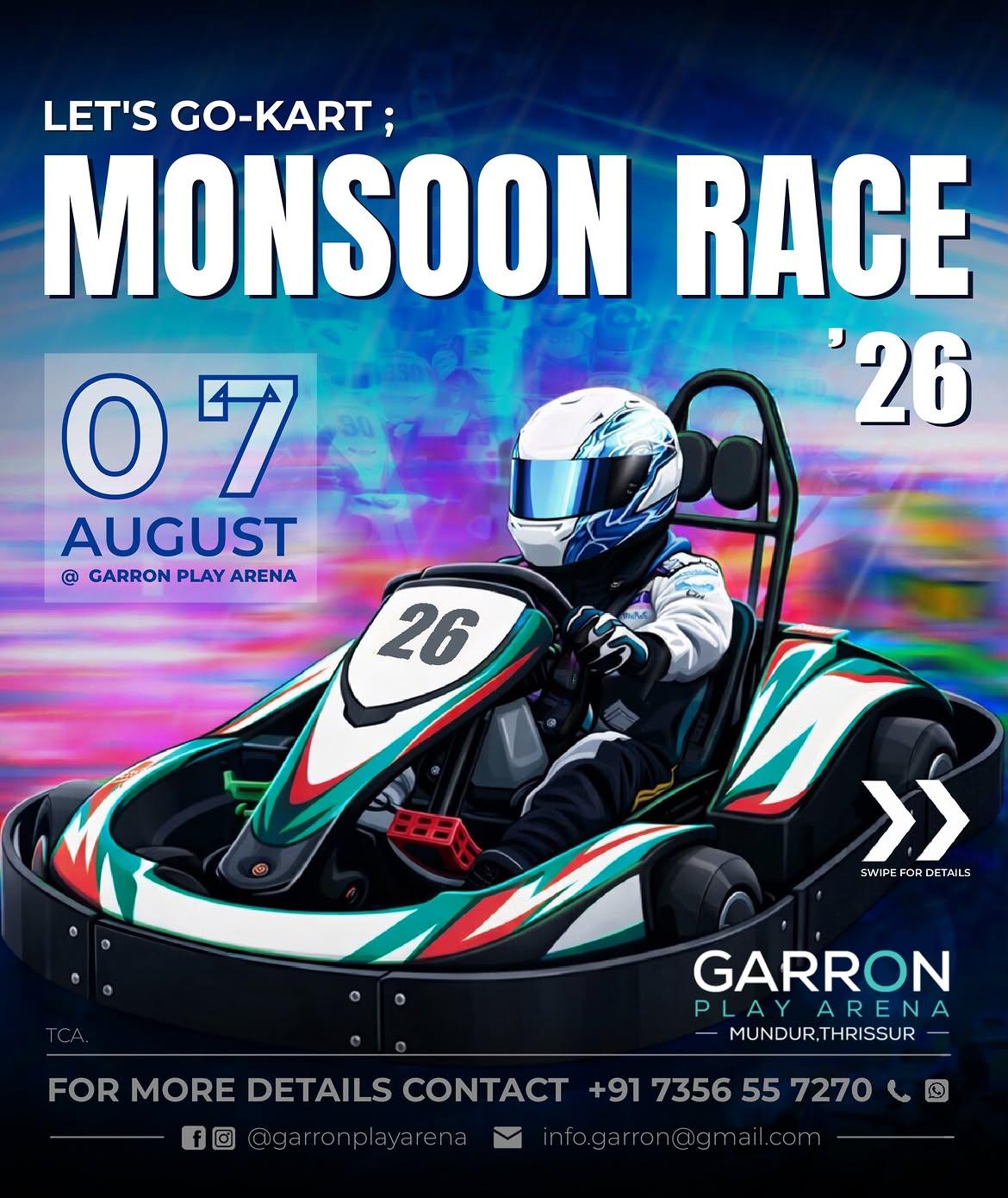 Monsoon Race 2026 - Sports in Thrissur